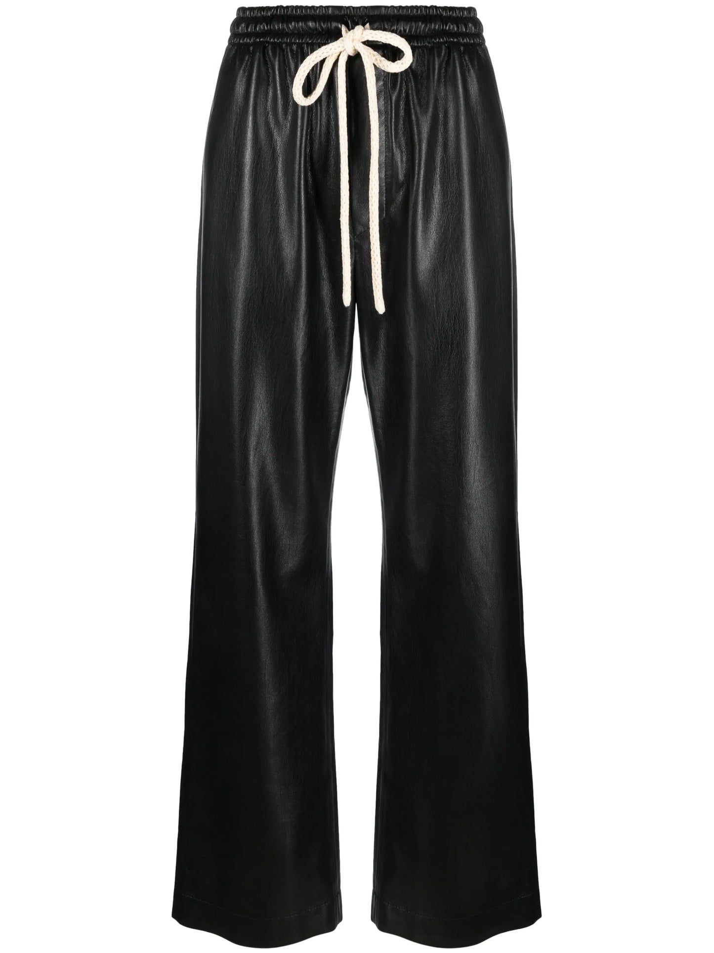 Gisela faux-leather trousers