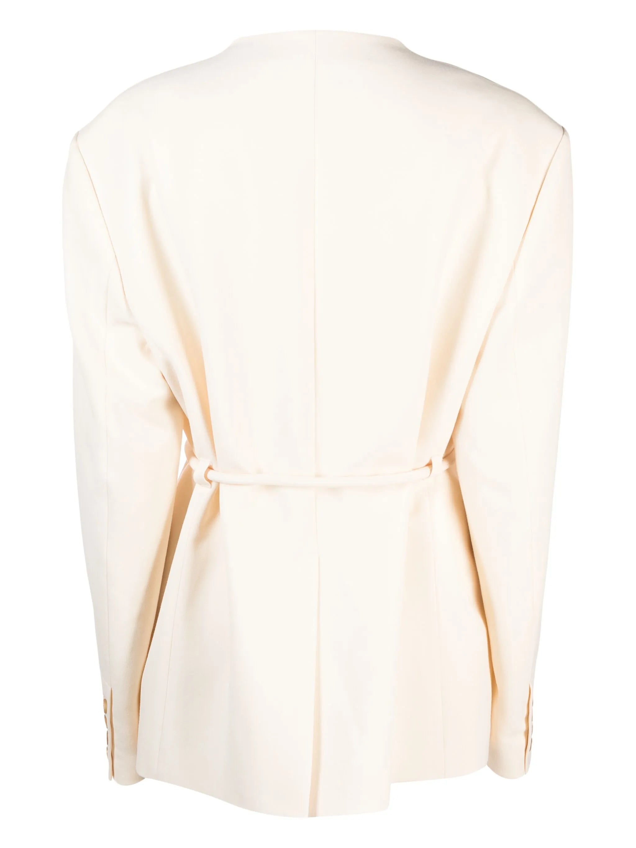 Fem belted single-breasted blazer