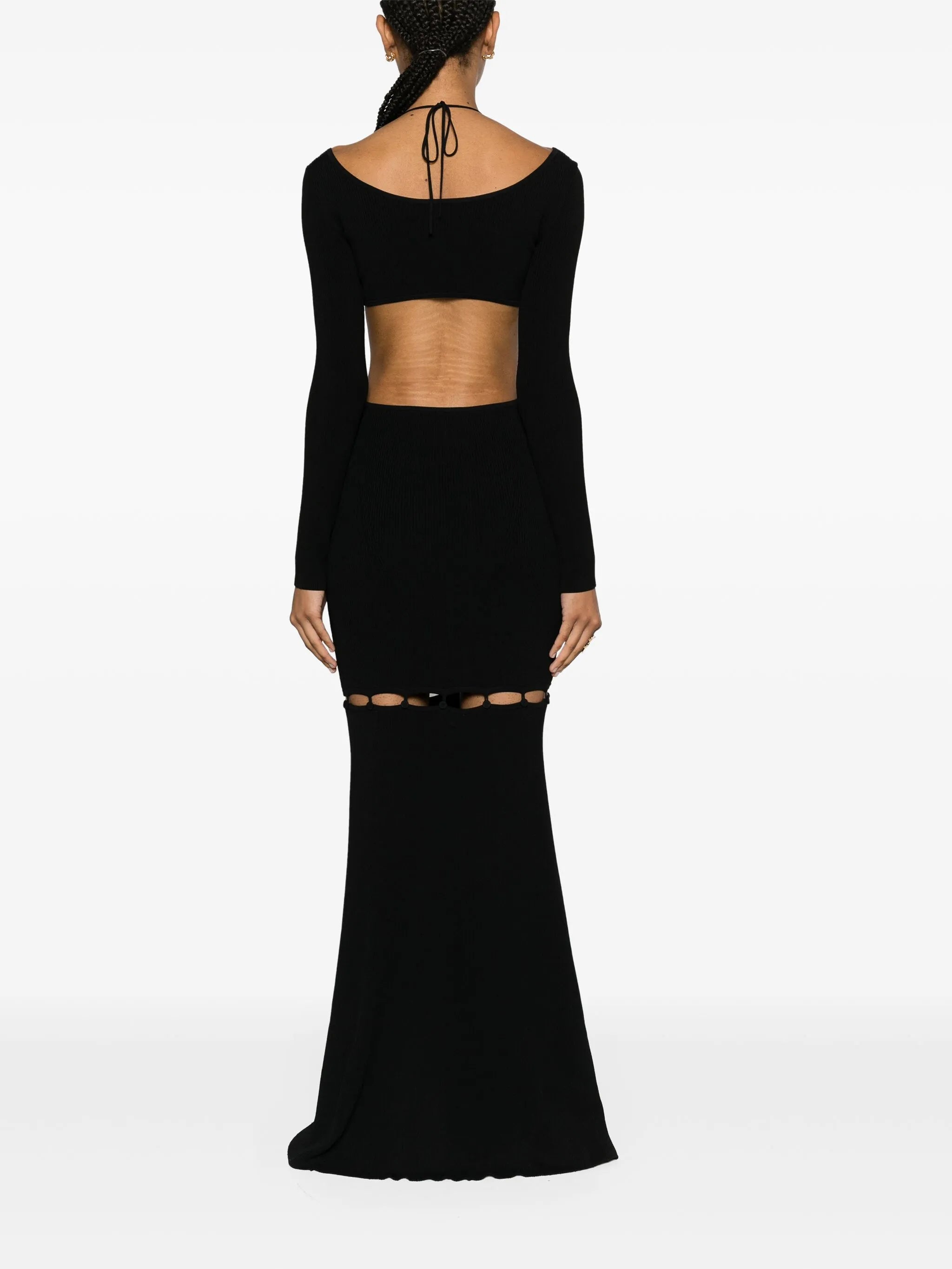 cut-out convertible dress