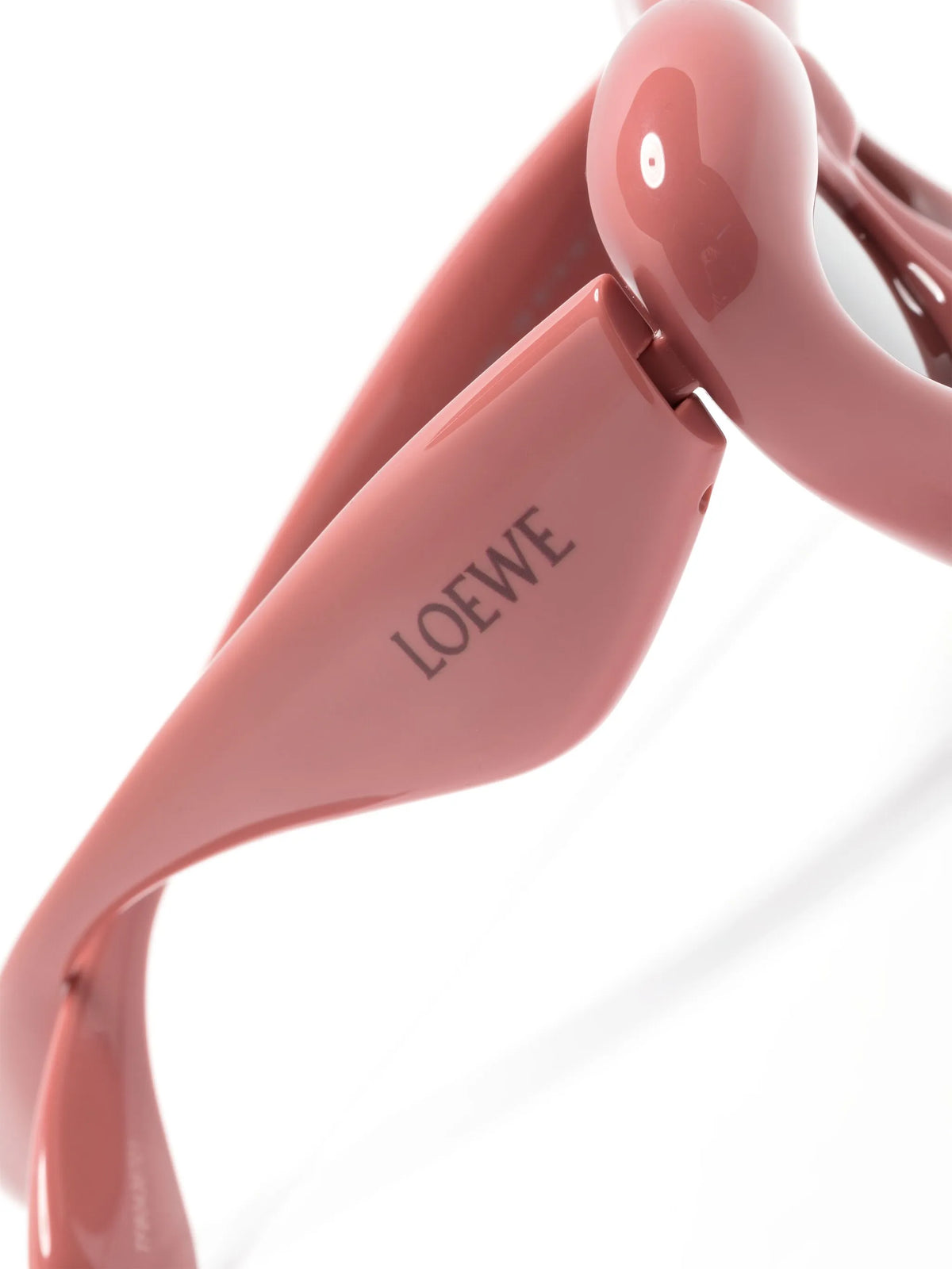 Inflated cat-eye sunglasses