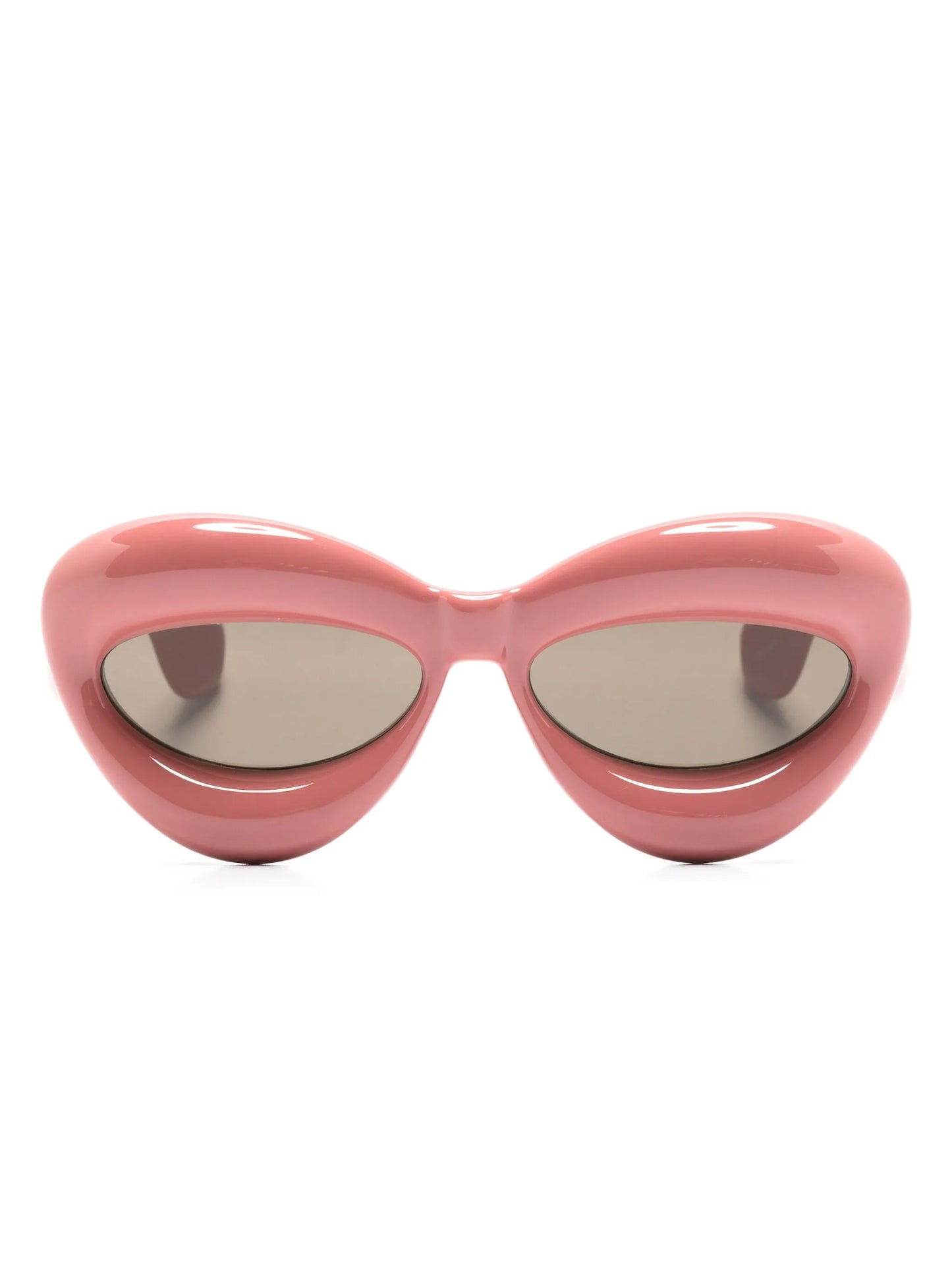 Inflated cat-eye sunglasses