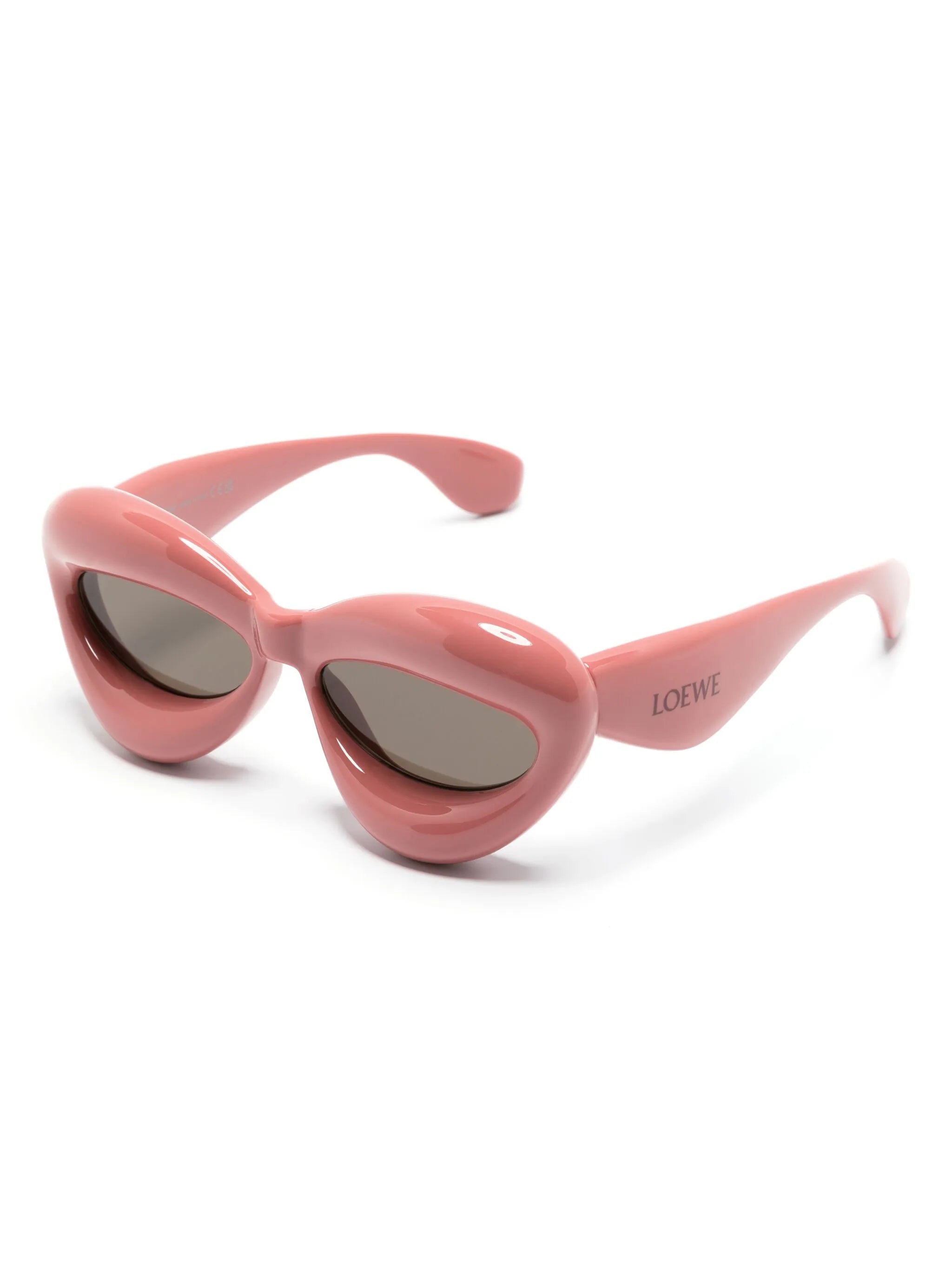 Inflated cat-eye sunglasses