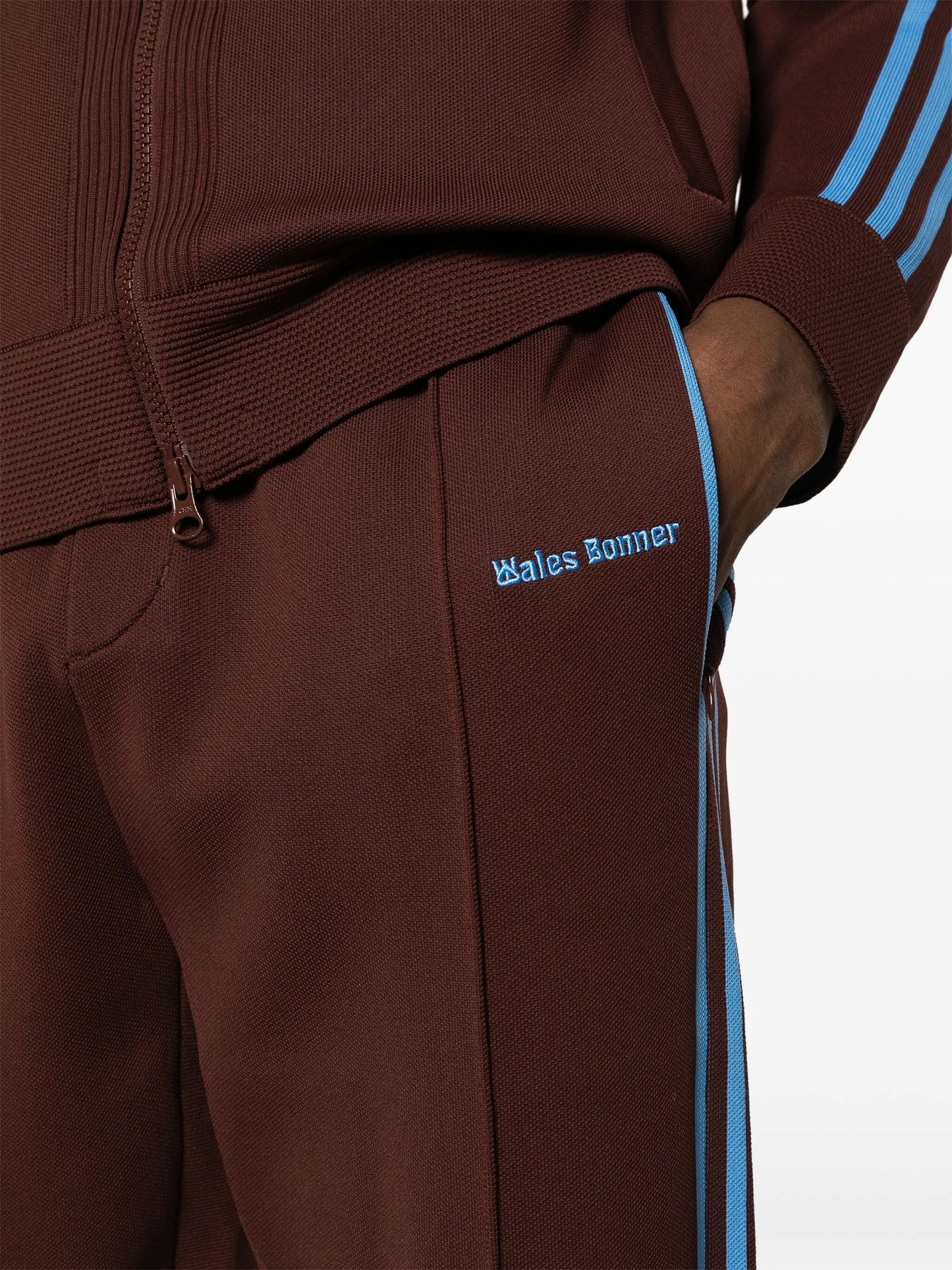 x Wales Bonner interlock track pants