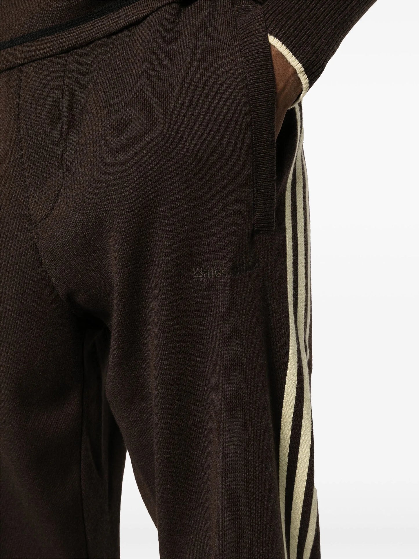 x Wales Bonner knitted track pants