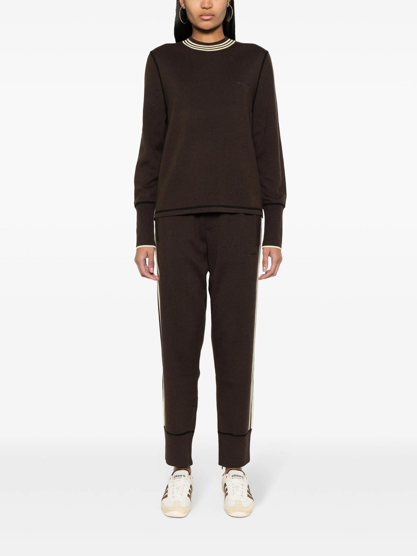 x Wales Bonner knitted track pants