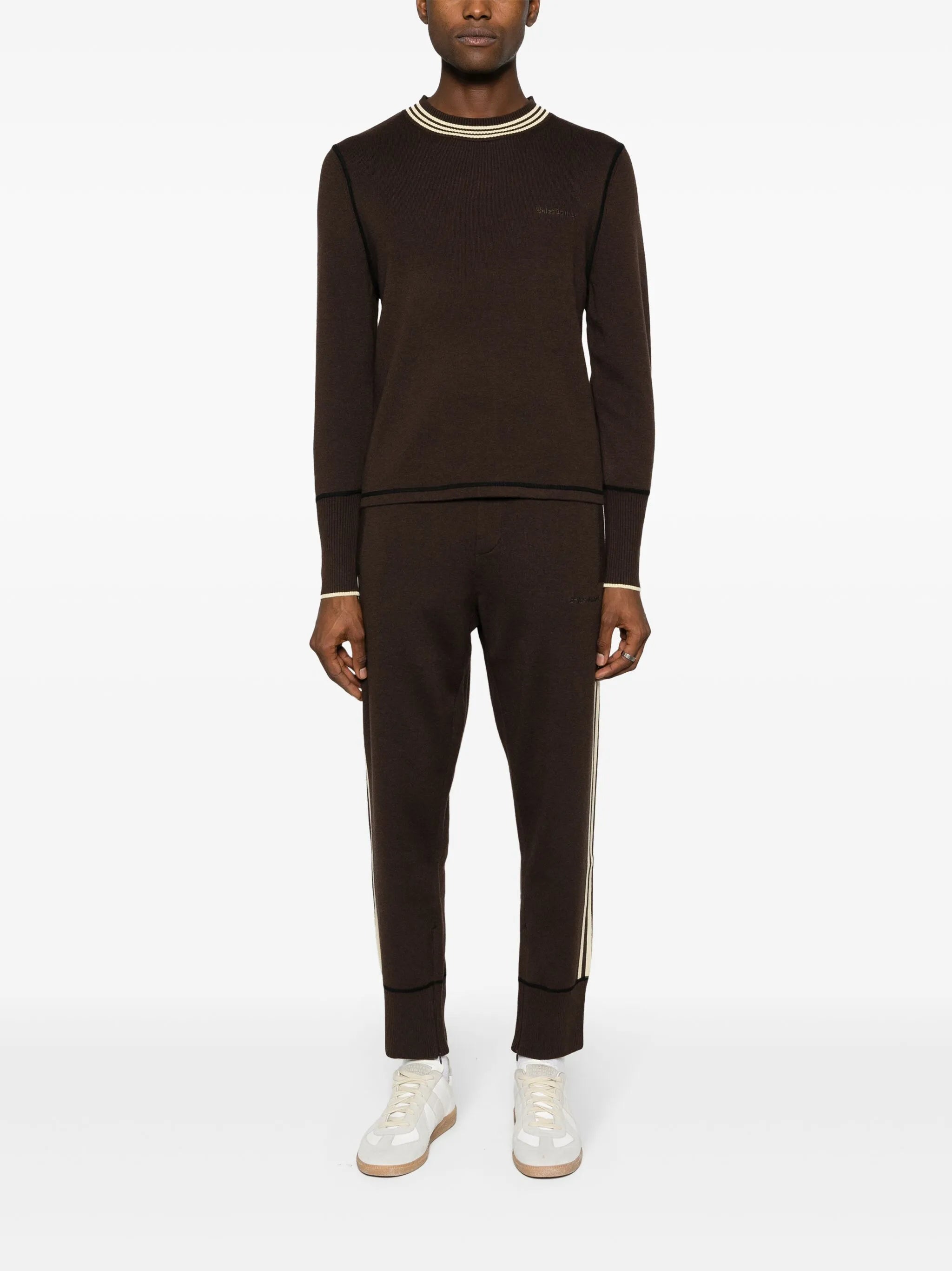 x Wales Bonner knitted track pants