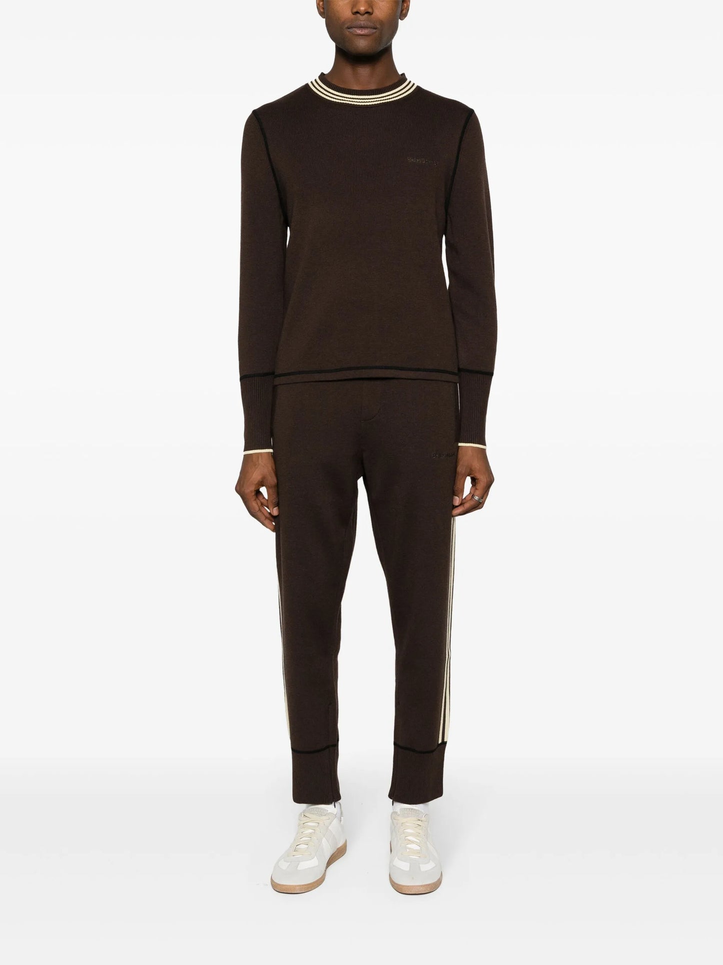 x Wales Bonner knitted track pants