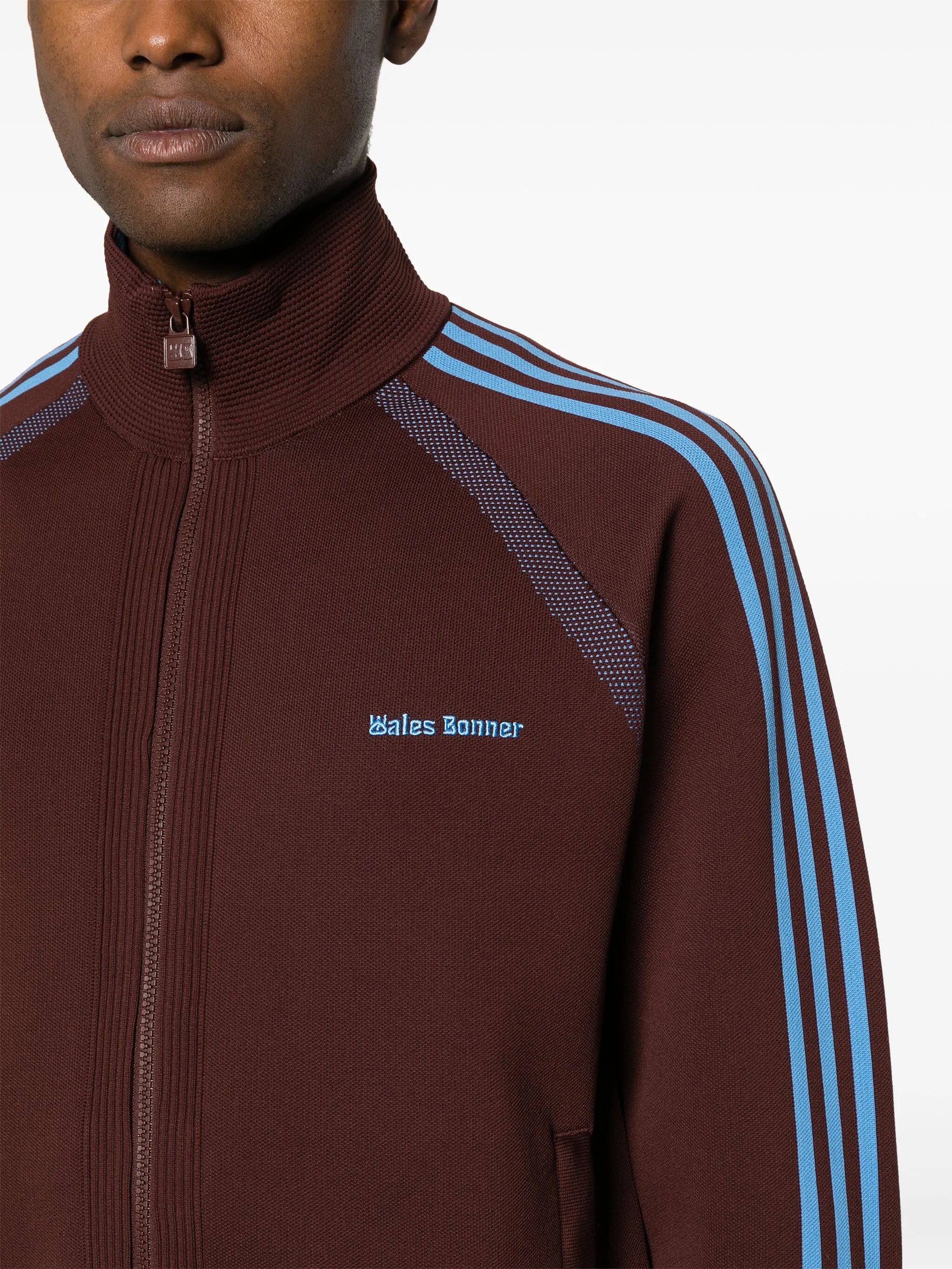 x Wales Bonner logo-embroidered jacket