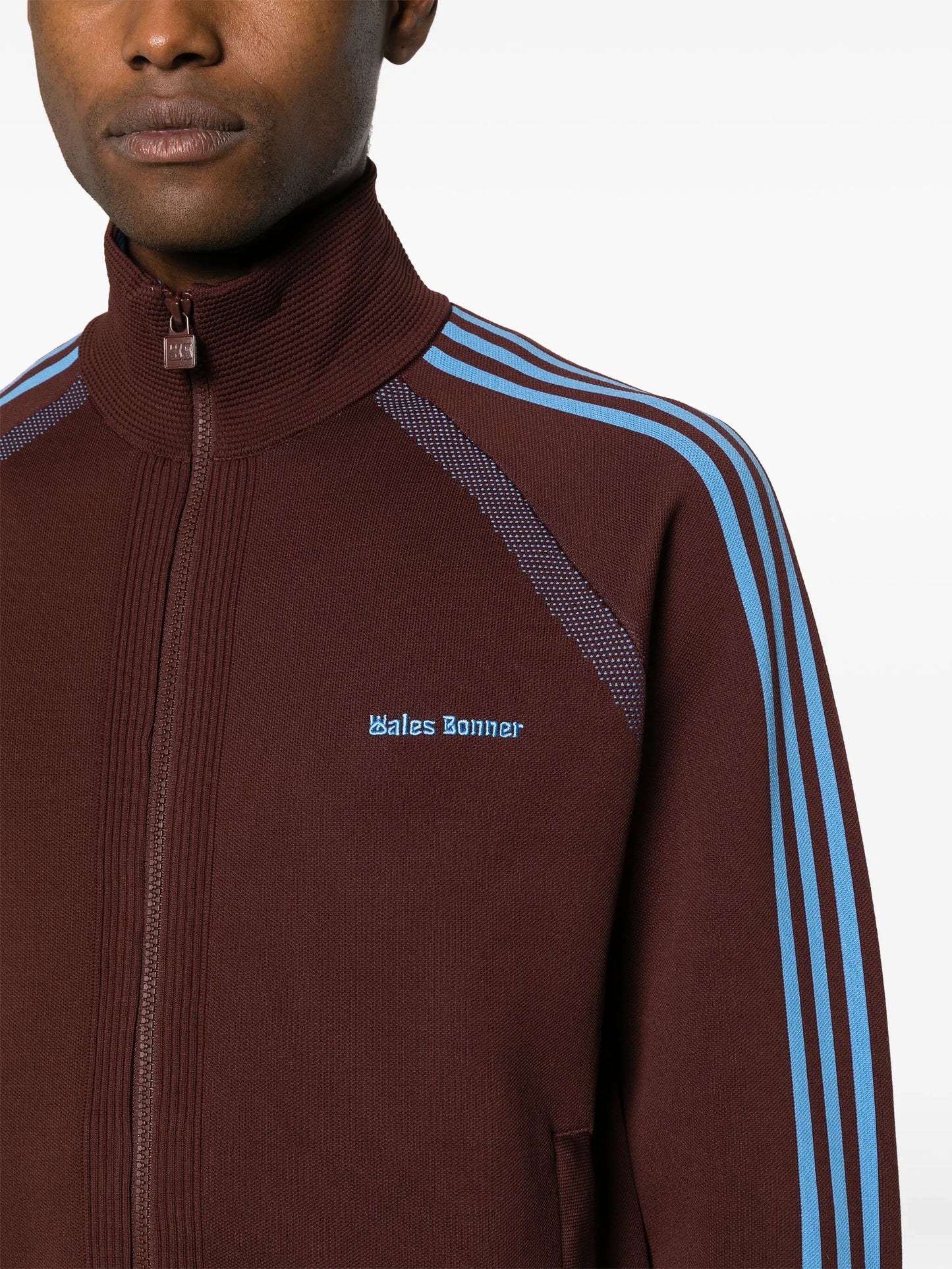 x Wales Bonner logo-embroidered jacket