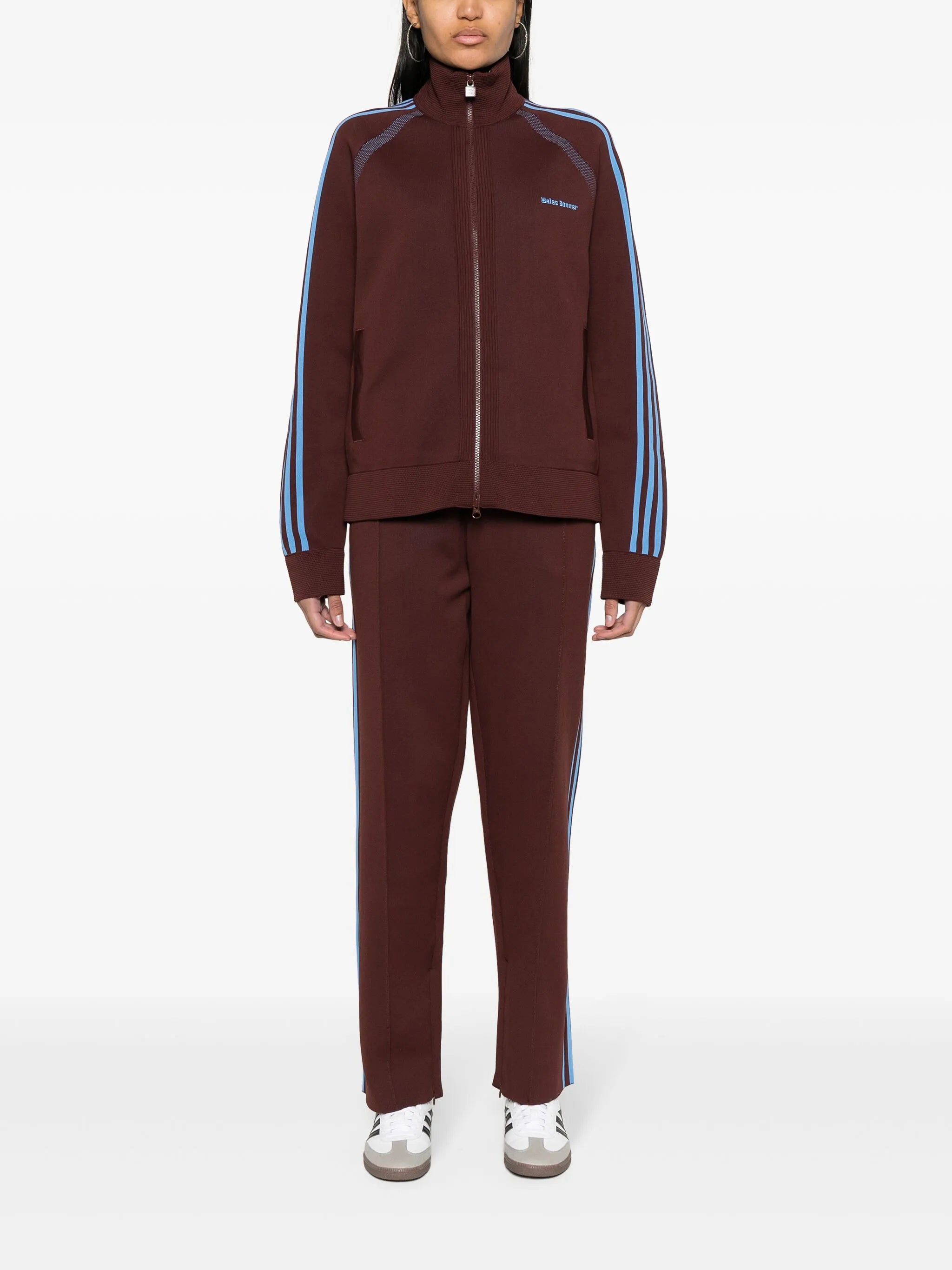 x Wales Bonner logo-embroidered jacket