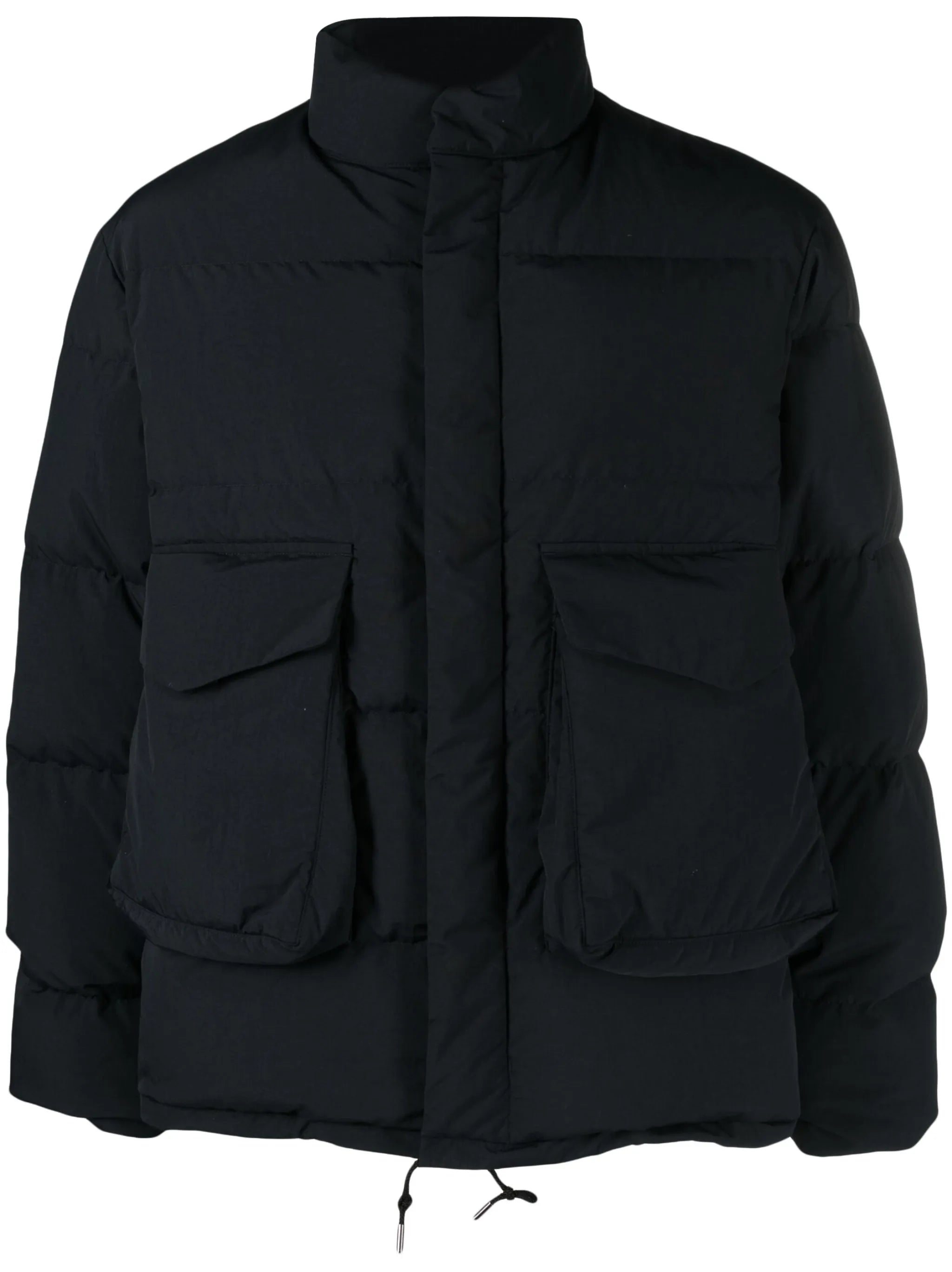 recycled-down padded jacket