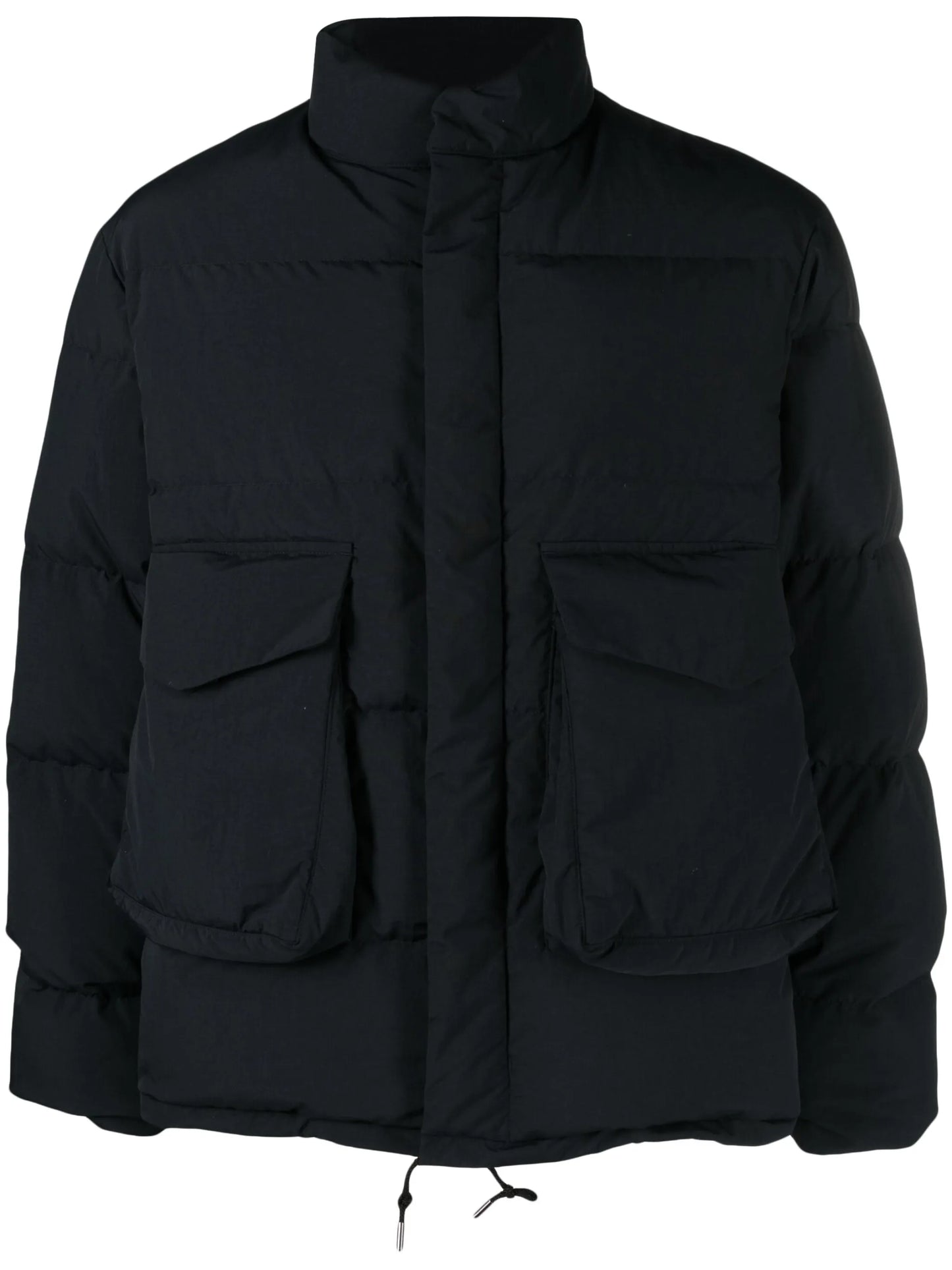 recycled-down padded jacket