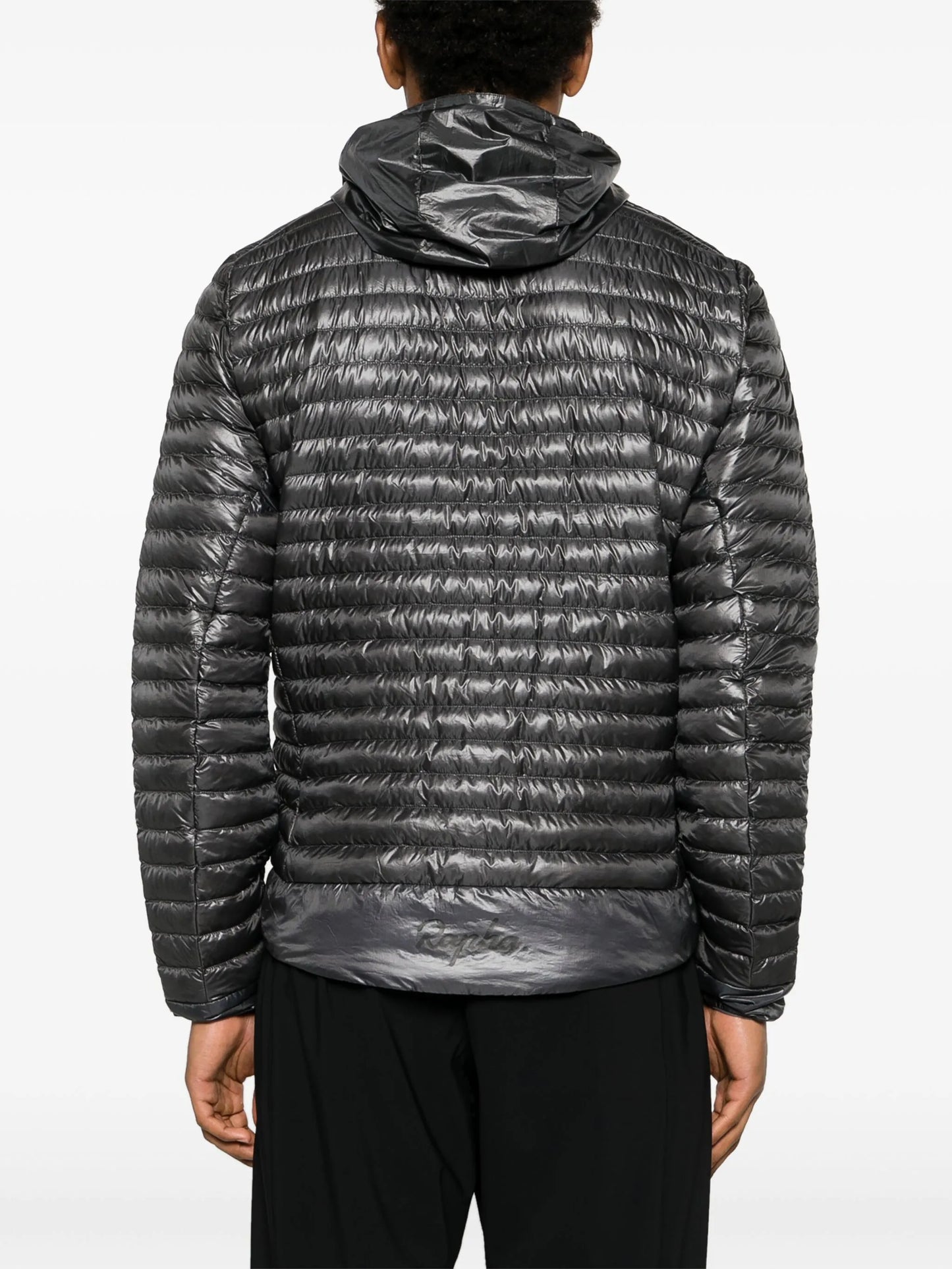 Explore quilted hooded down jacket