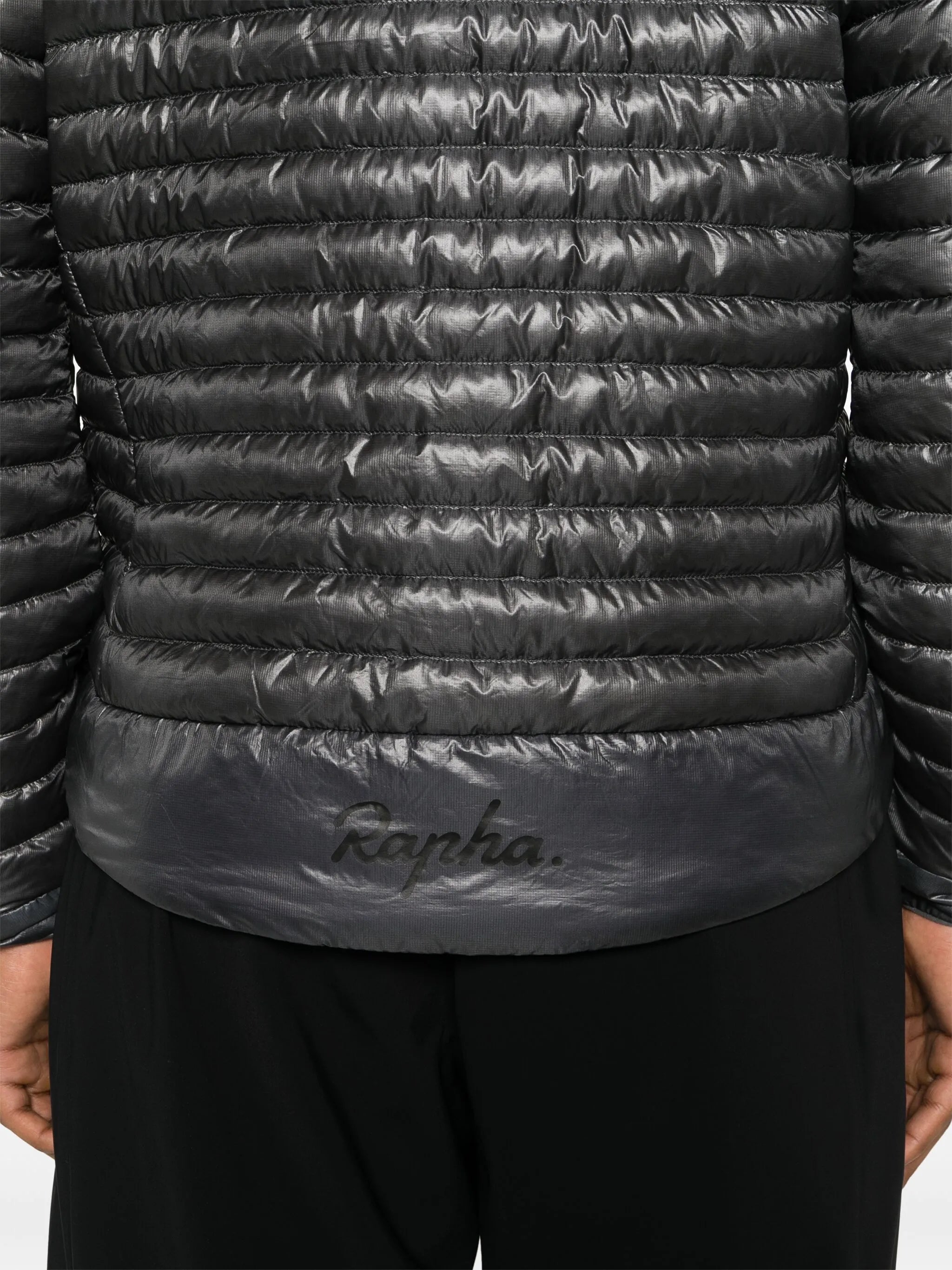 Explore quilted hooded down jacket