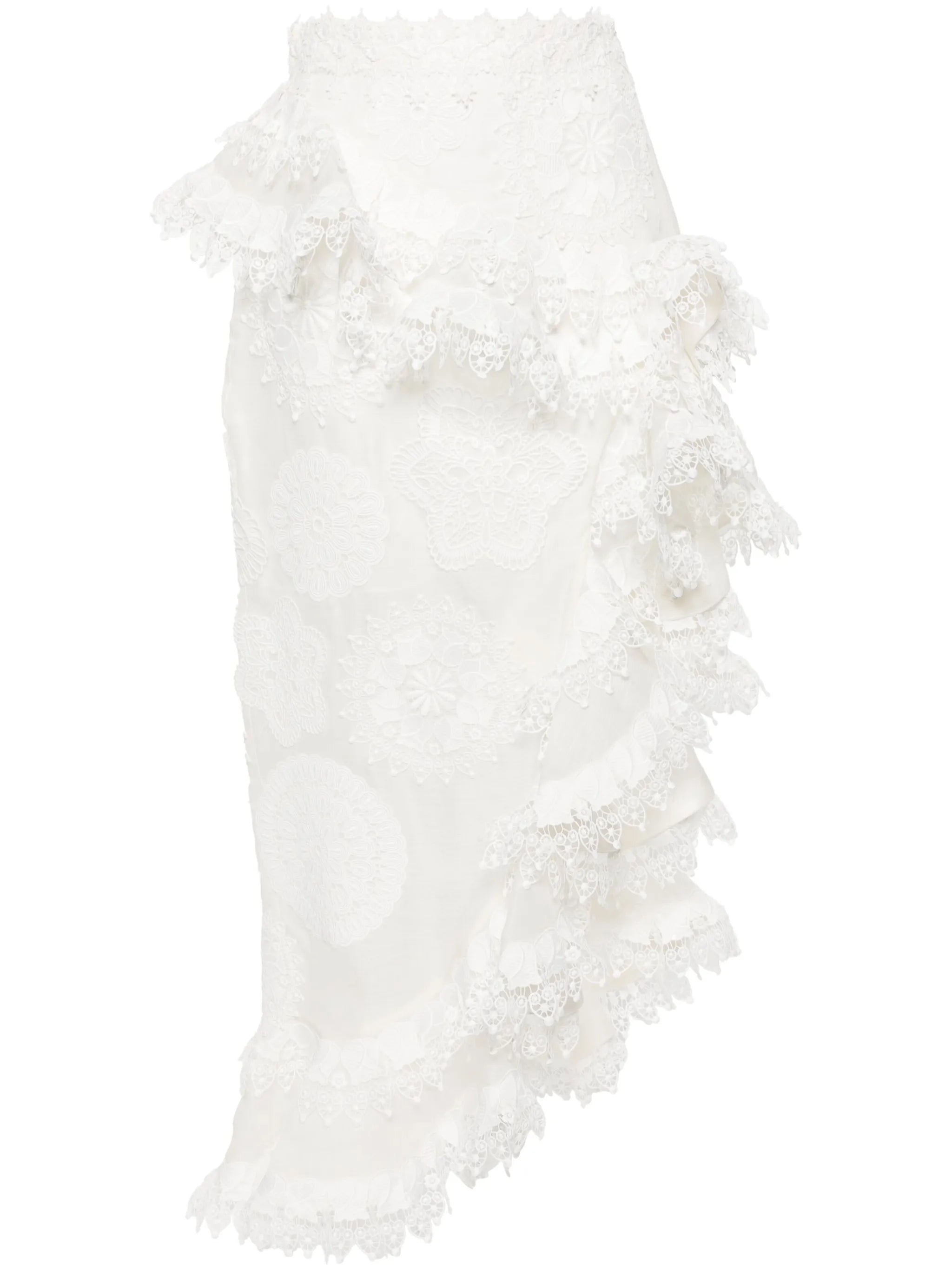Matchmaker Doily midi skirt