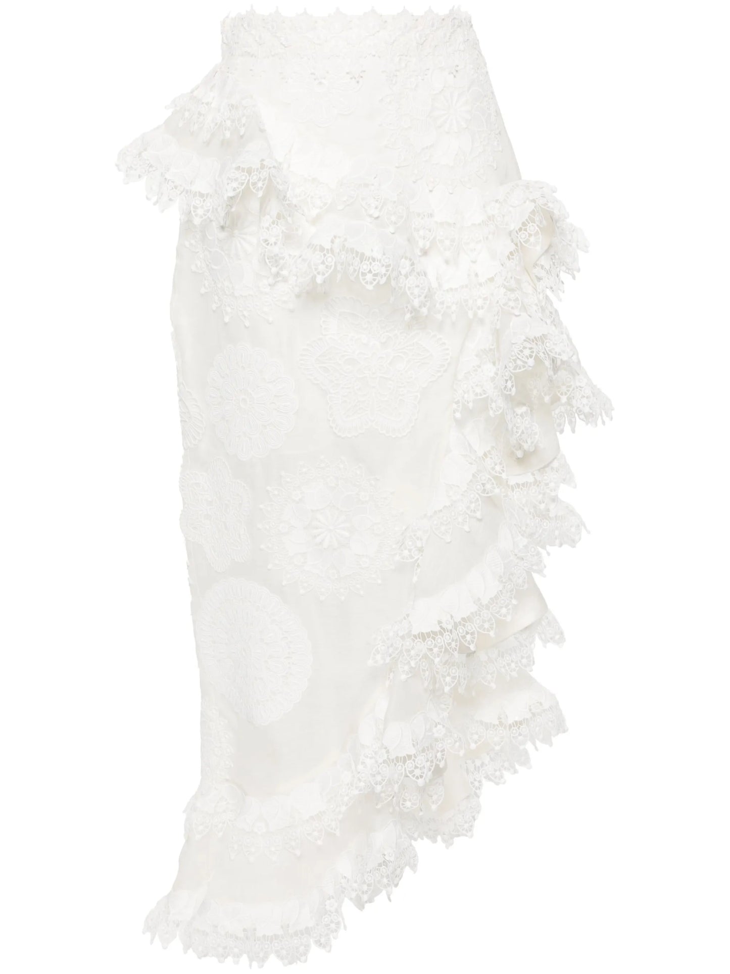 Matchmaker Doily midi skirt