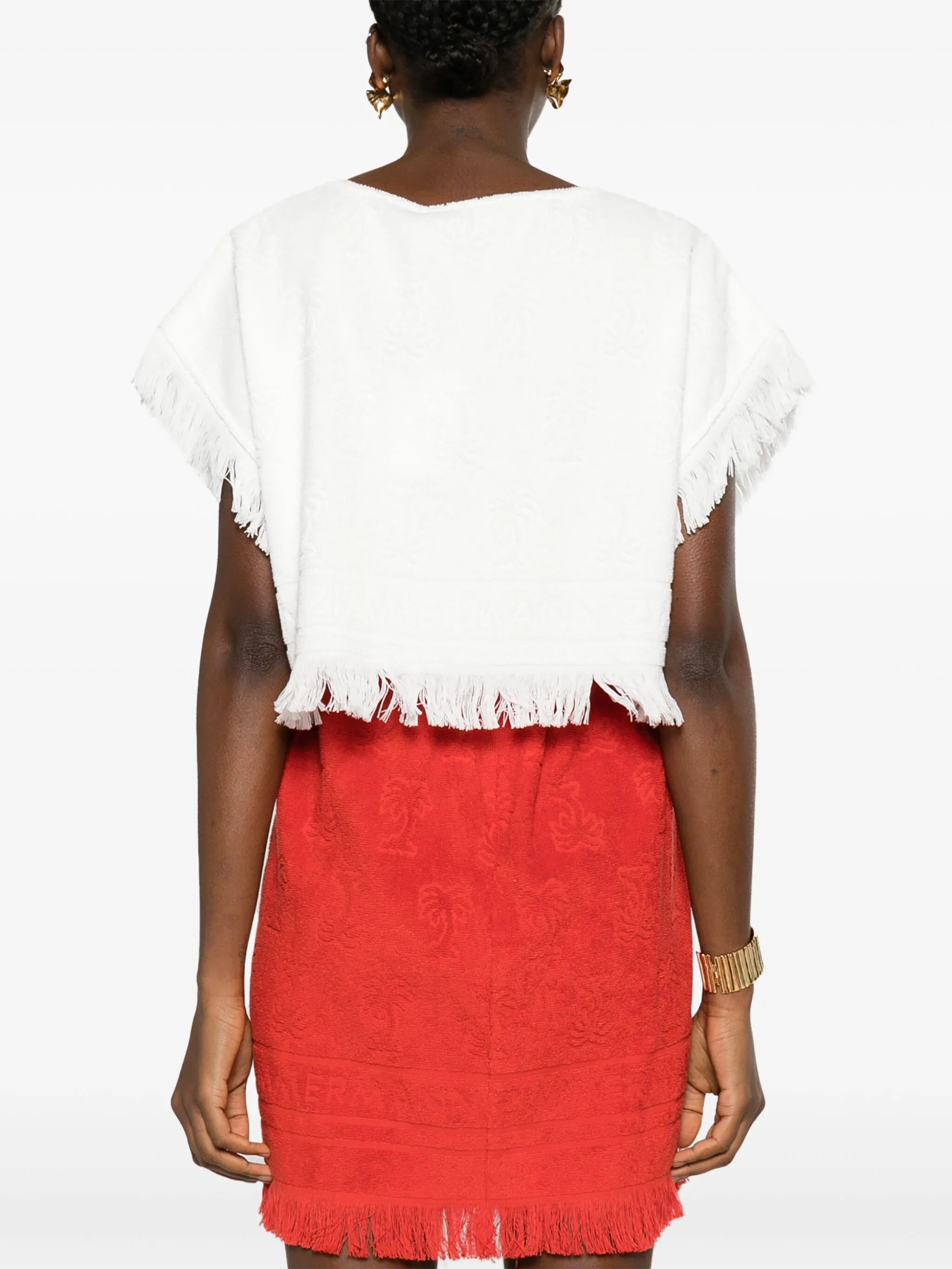 Alight towelling crop top