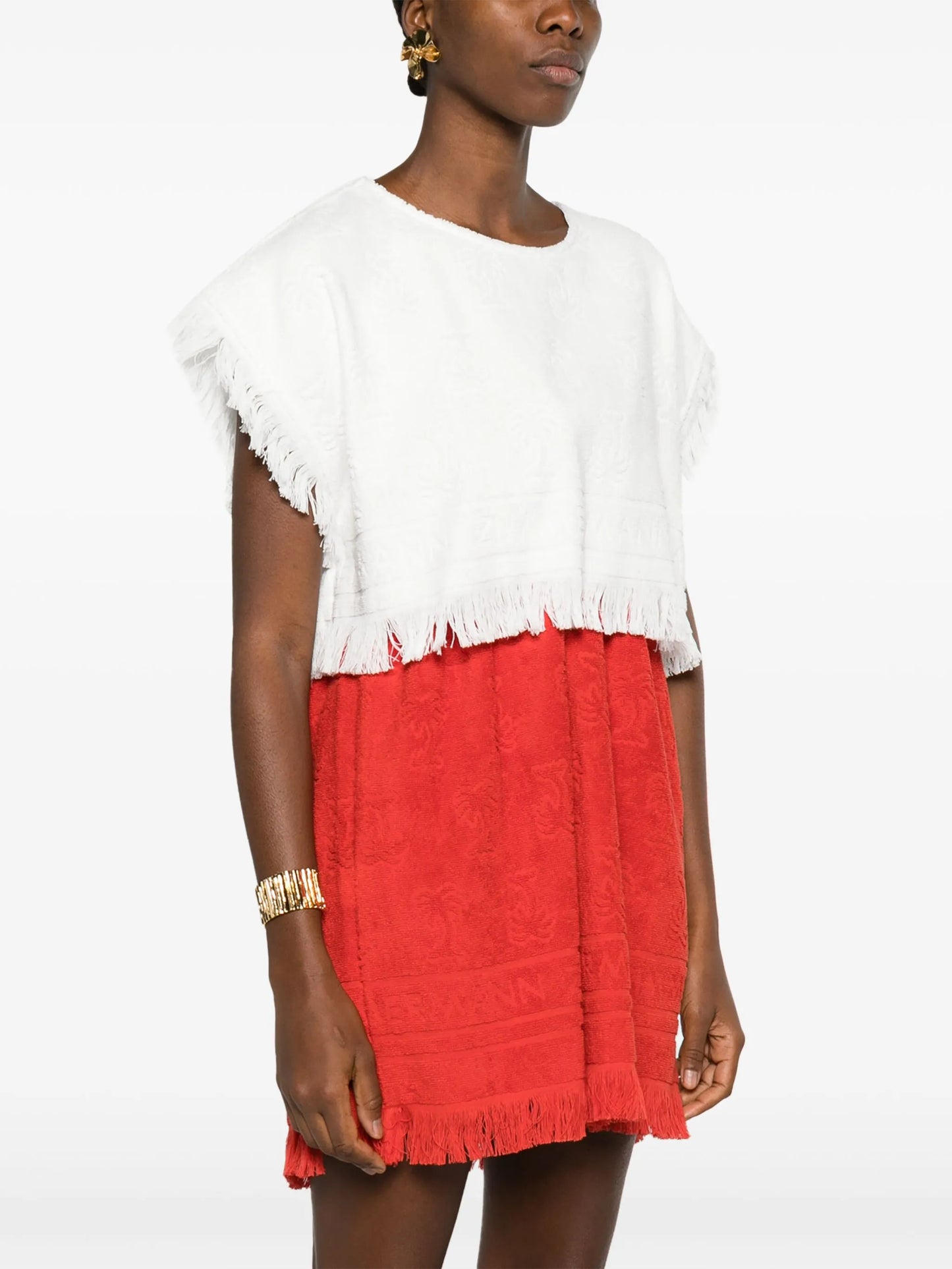 Alight towelling crop top