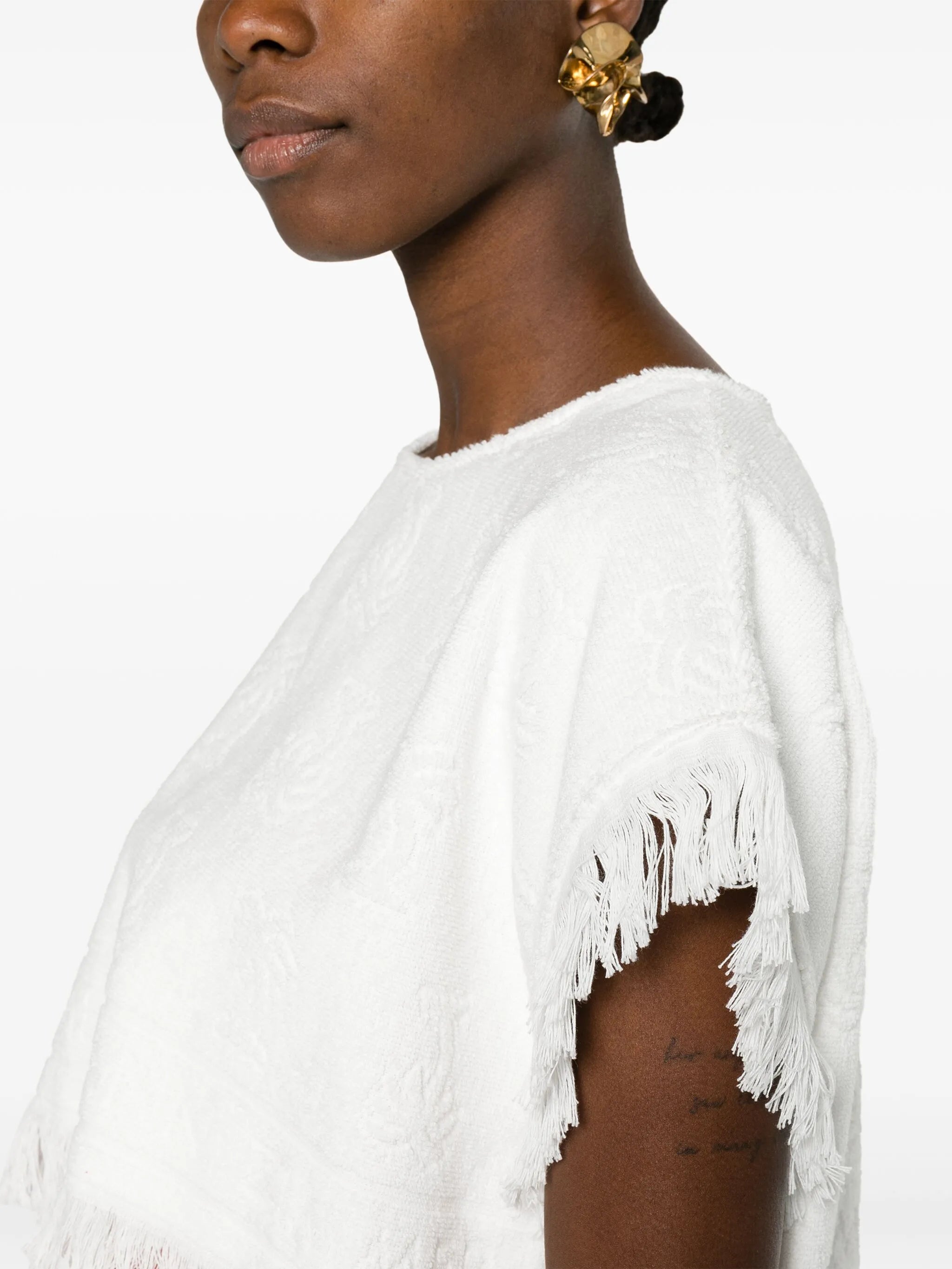 Alight towelling crop top