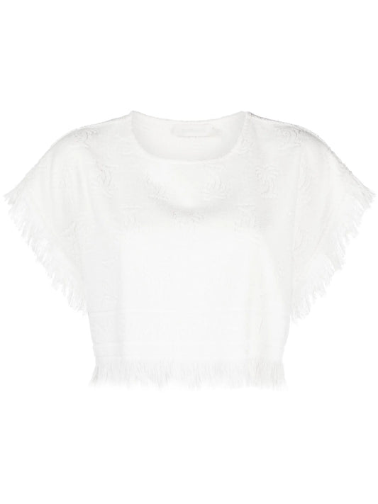 Alight towelling crop top