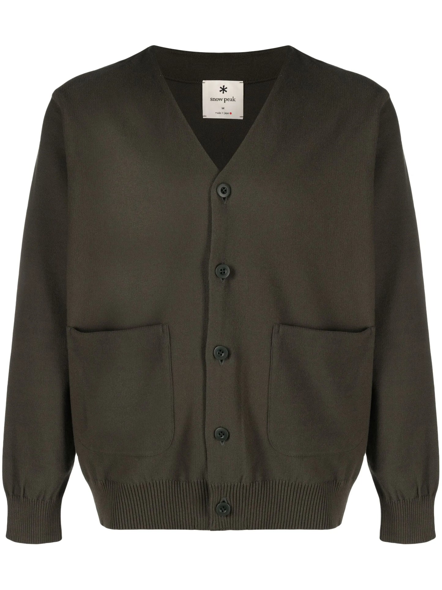 CoPe ribbed-knit cotton blend cardigan