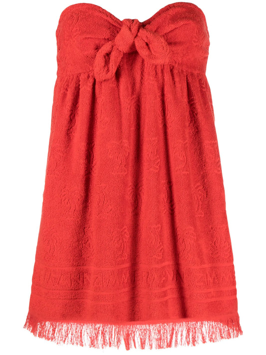 Alight towelling minidress