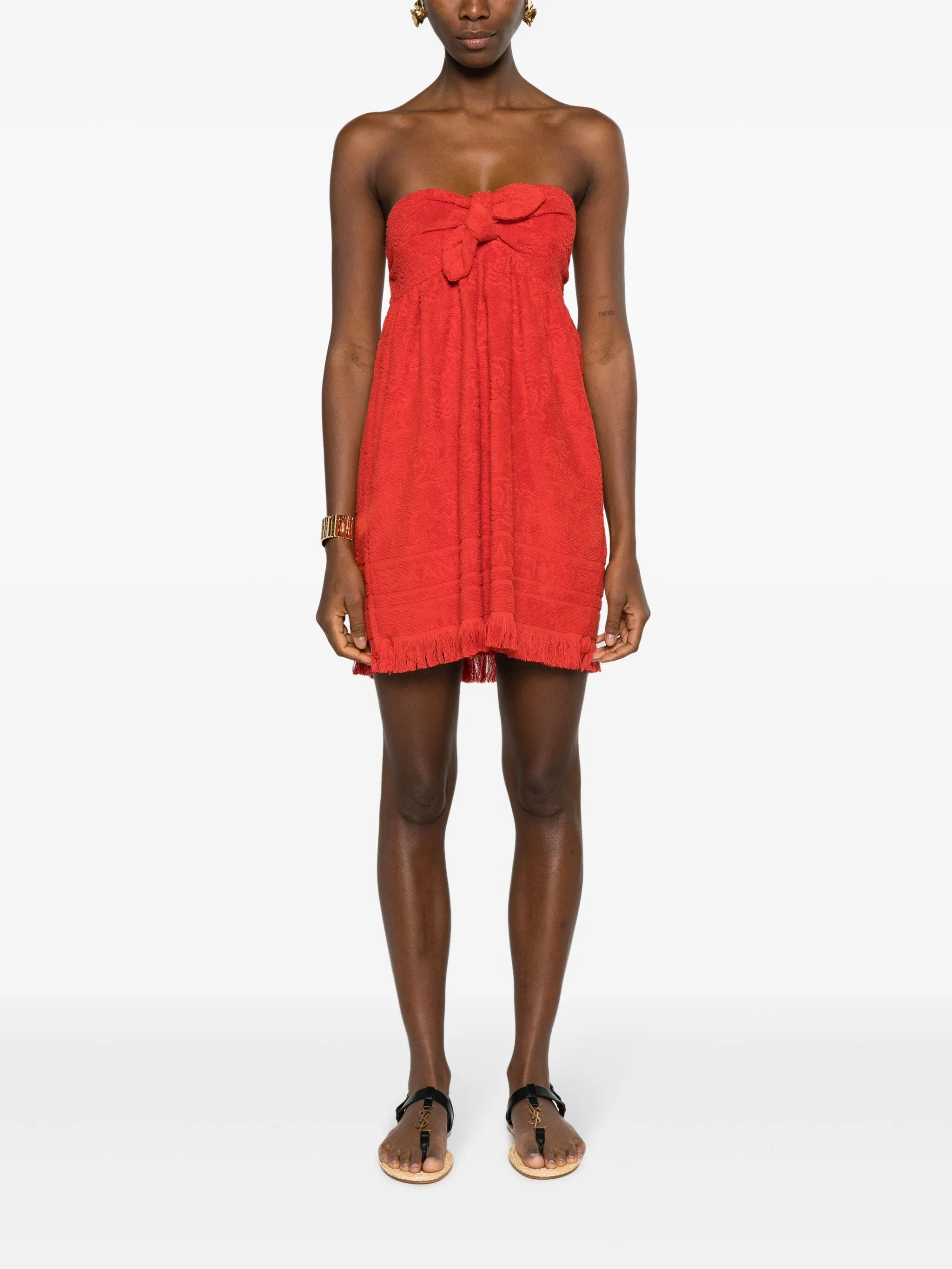Alight towelling minidress