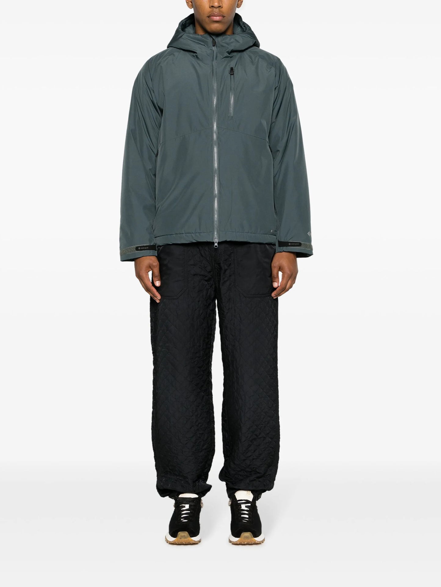 Gore ripstop-texture ski jacket