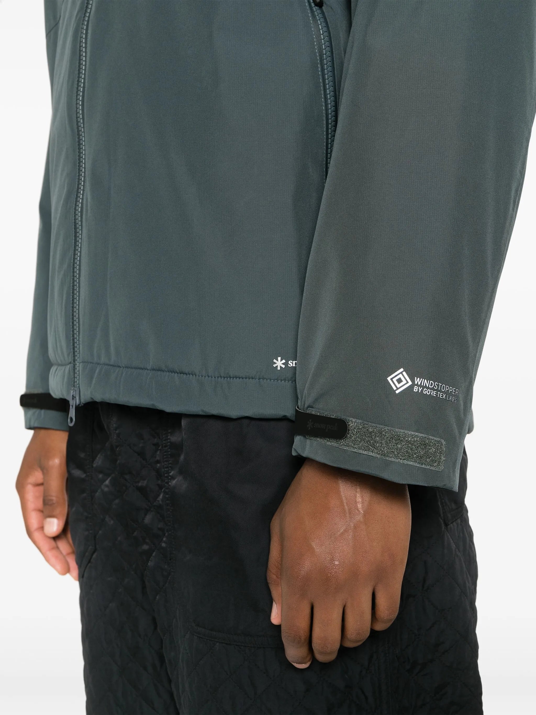 Gore ripstop-texture ski jacket