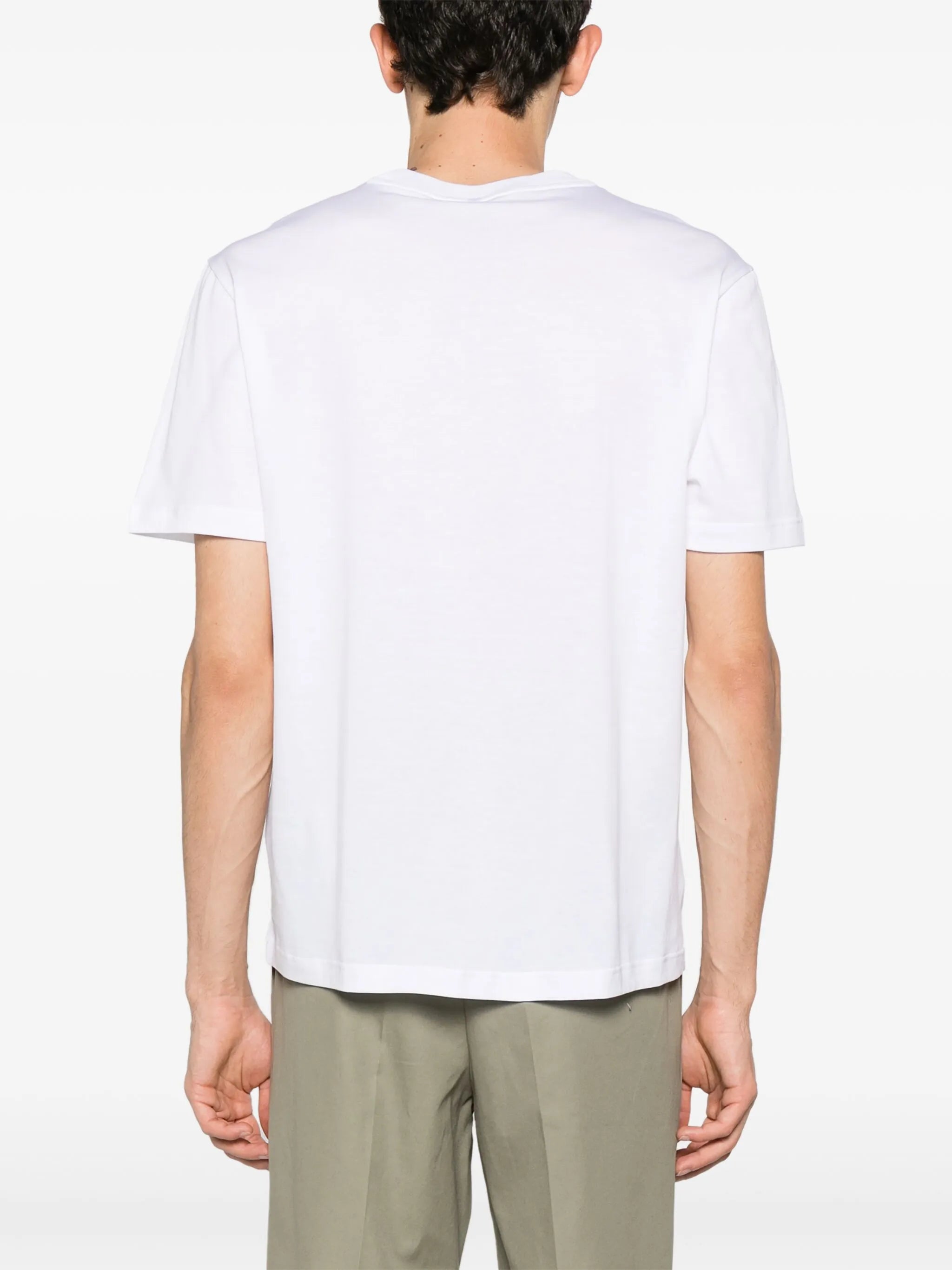 crew-neck cotton T-shirt