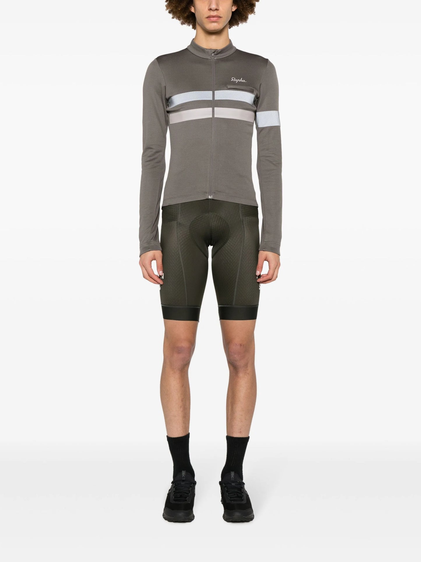 reflective-detail lightweight performance jacket