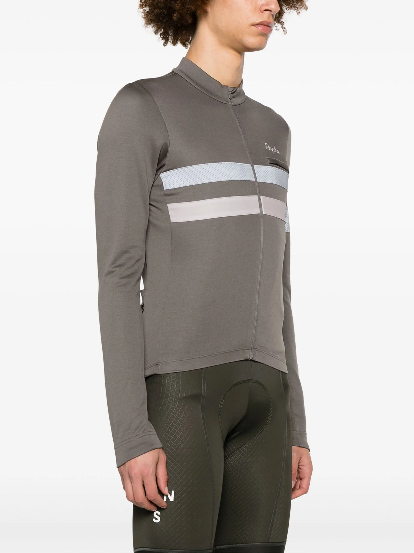 reflective-detail lightweight performance jacket