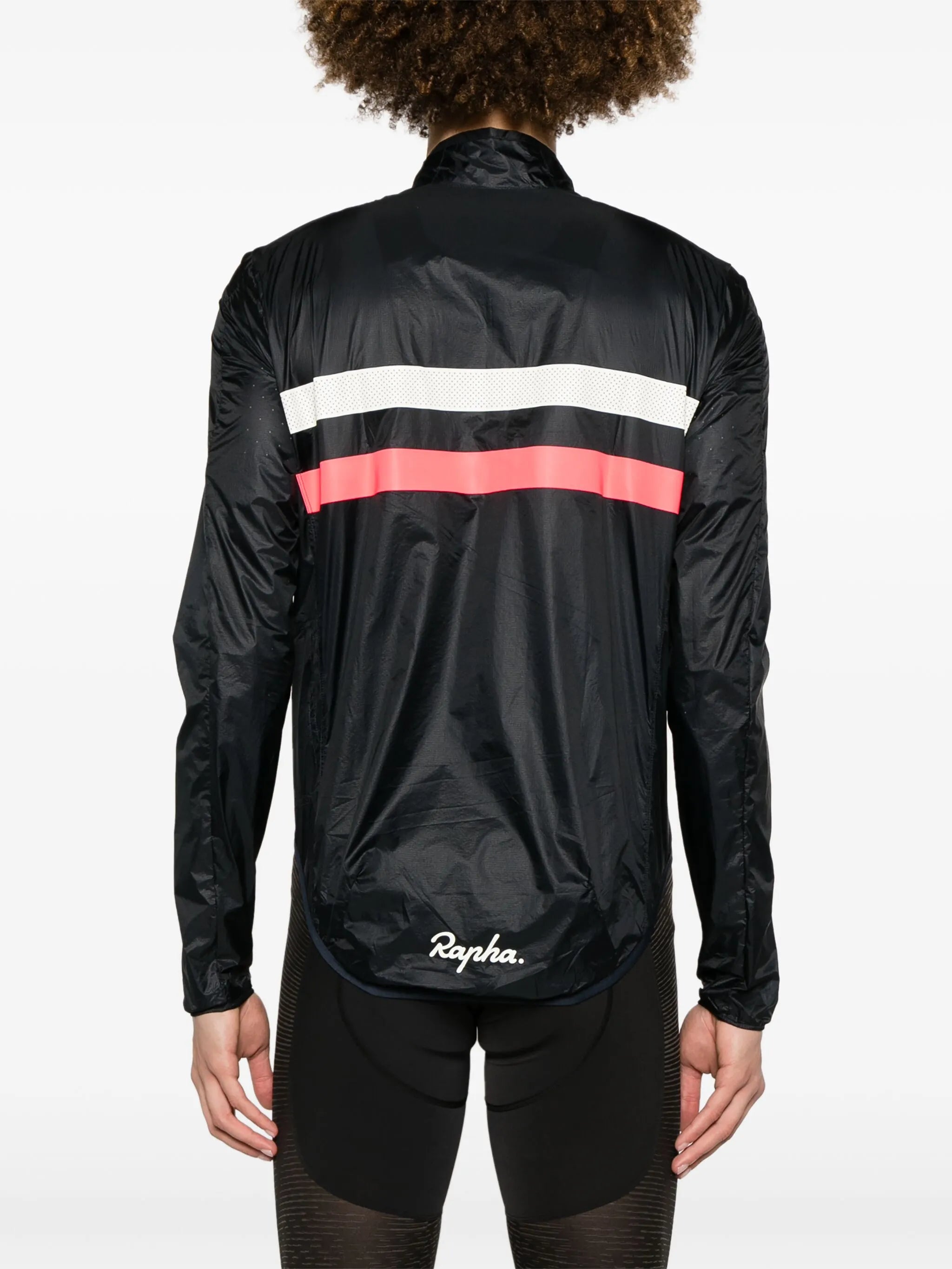 reflective-detail lightweight jacket