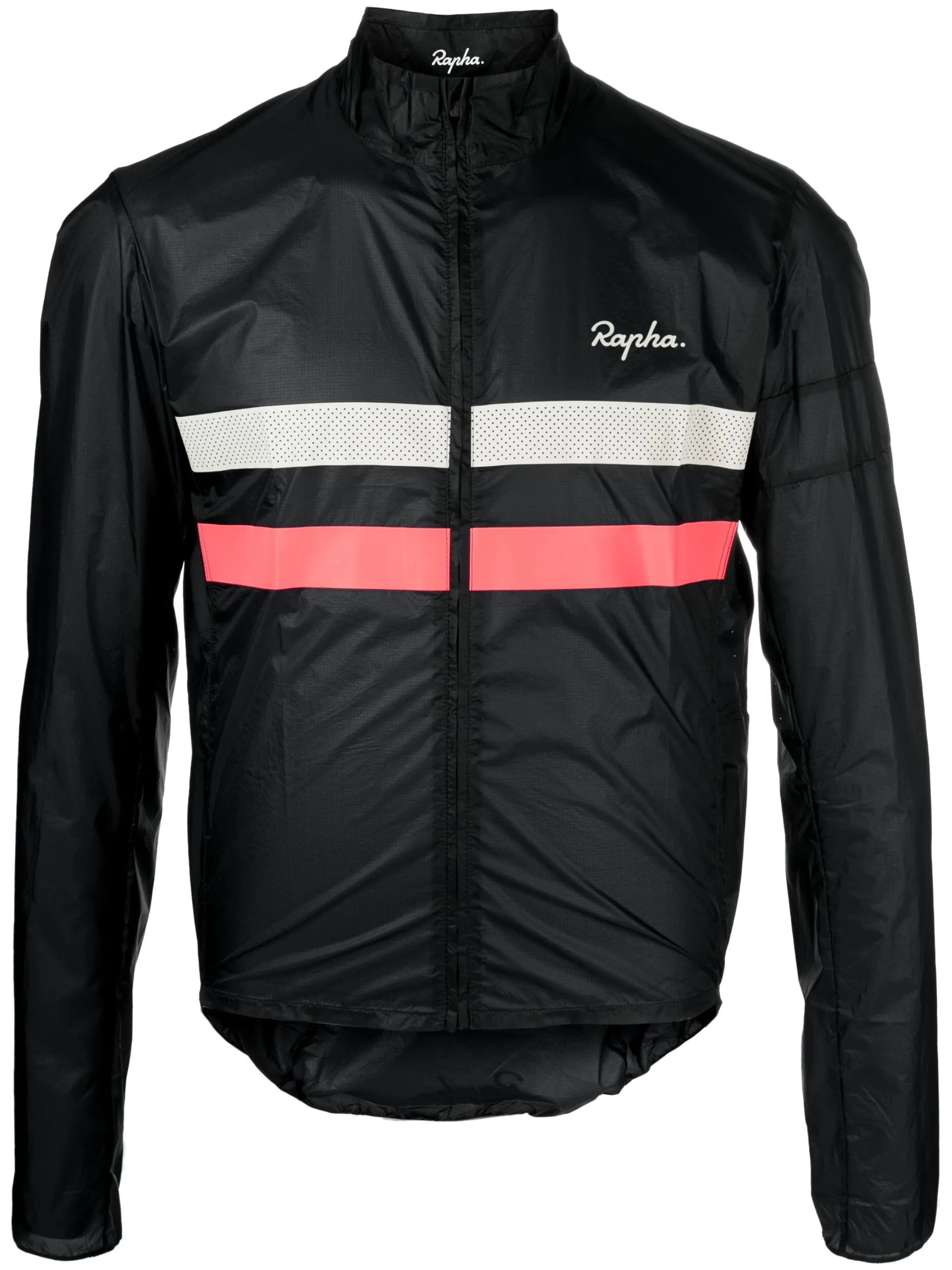 reflective-detail lightweight jacket