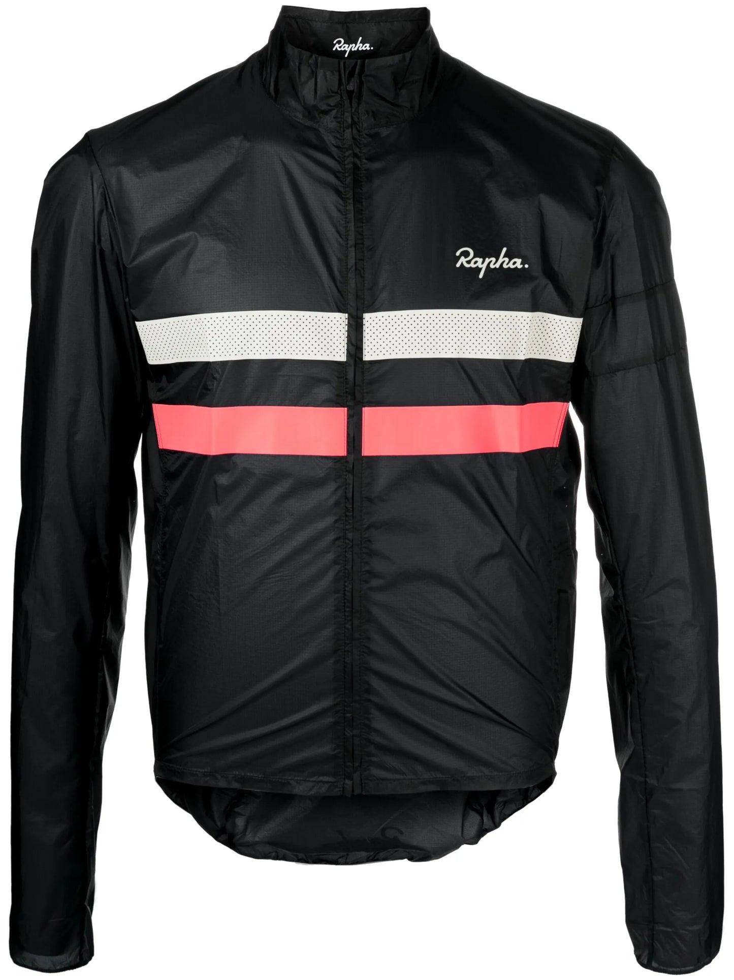 reflective-detail lightweight jacket