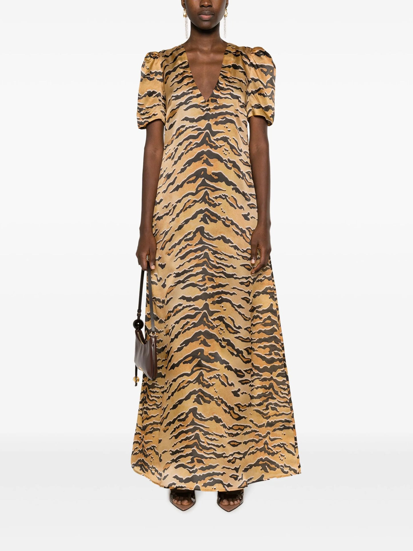Matchmaker tiger-print maxi dress
