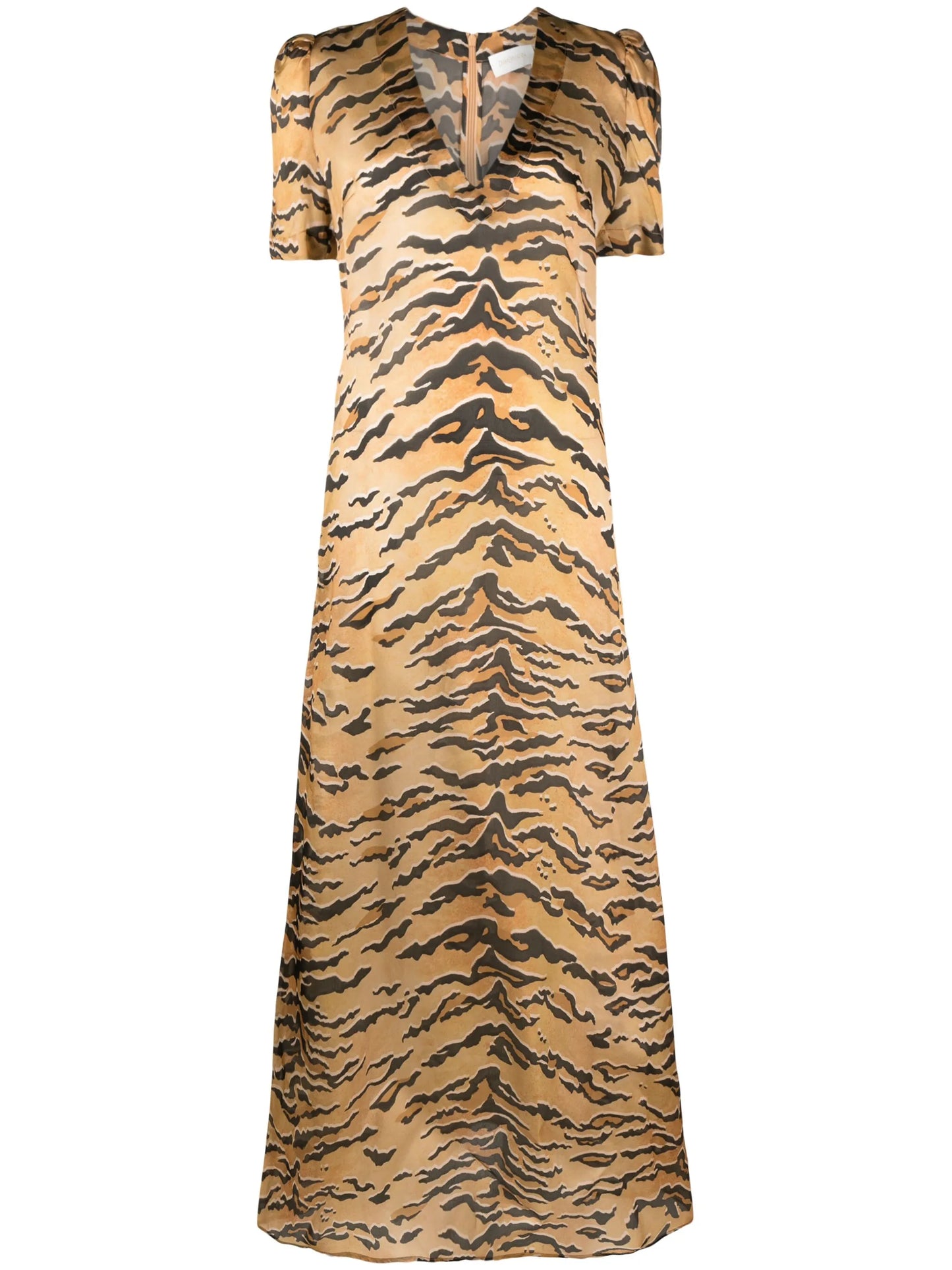 Matchmaker tiger-print maxi dress