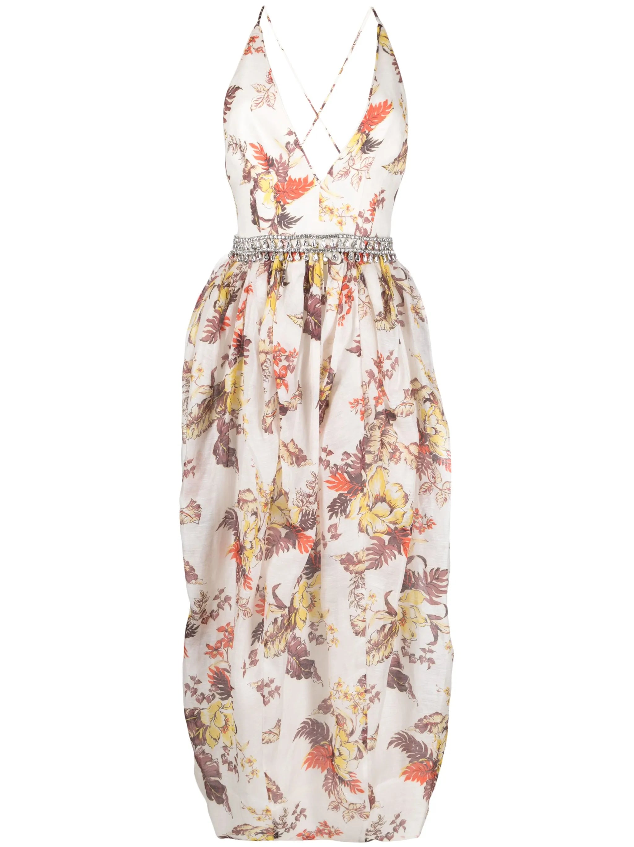Matchmaker Tulip floral-print midi dress