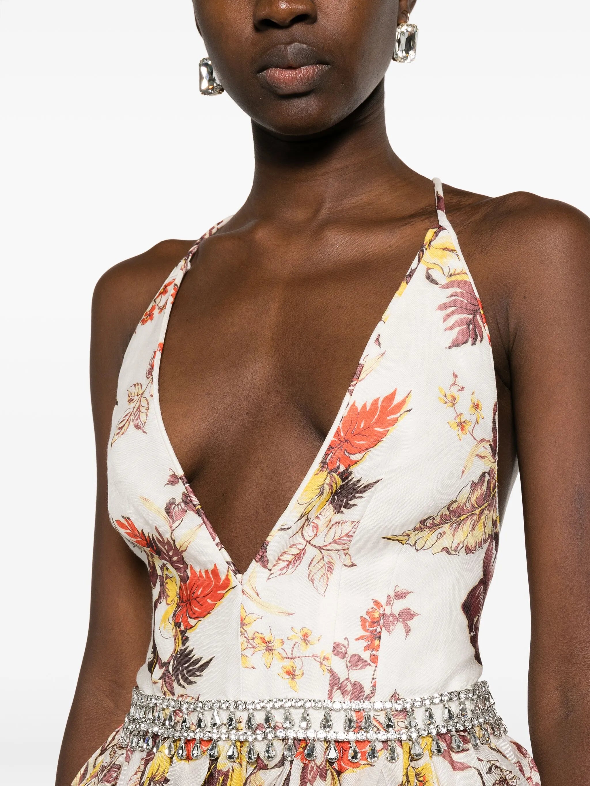 Matchmaker Tulip floral-print midi dress