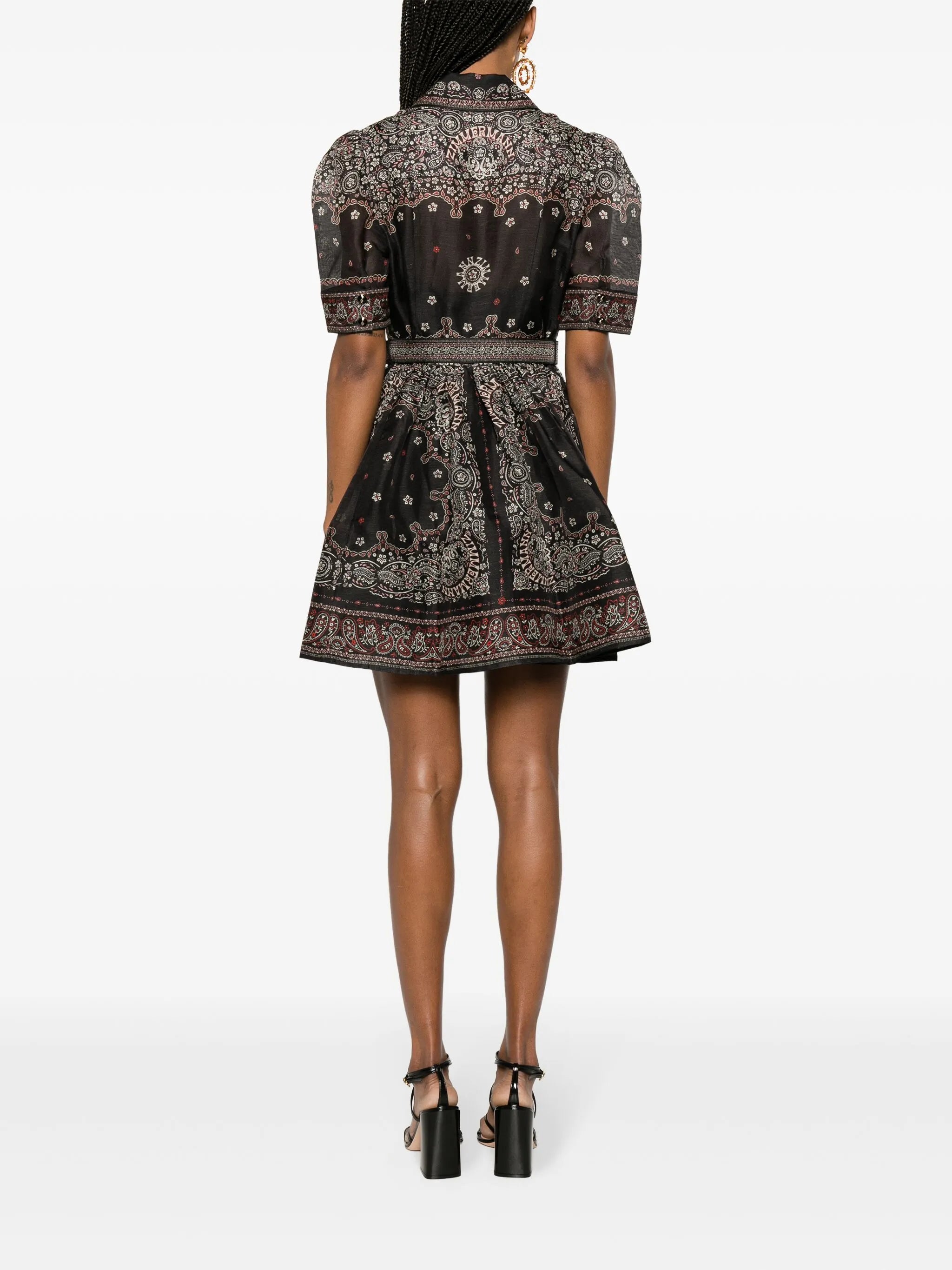 Matchmaker bandana-print mini dress