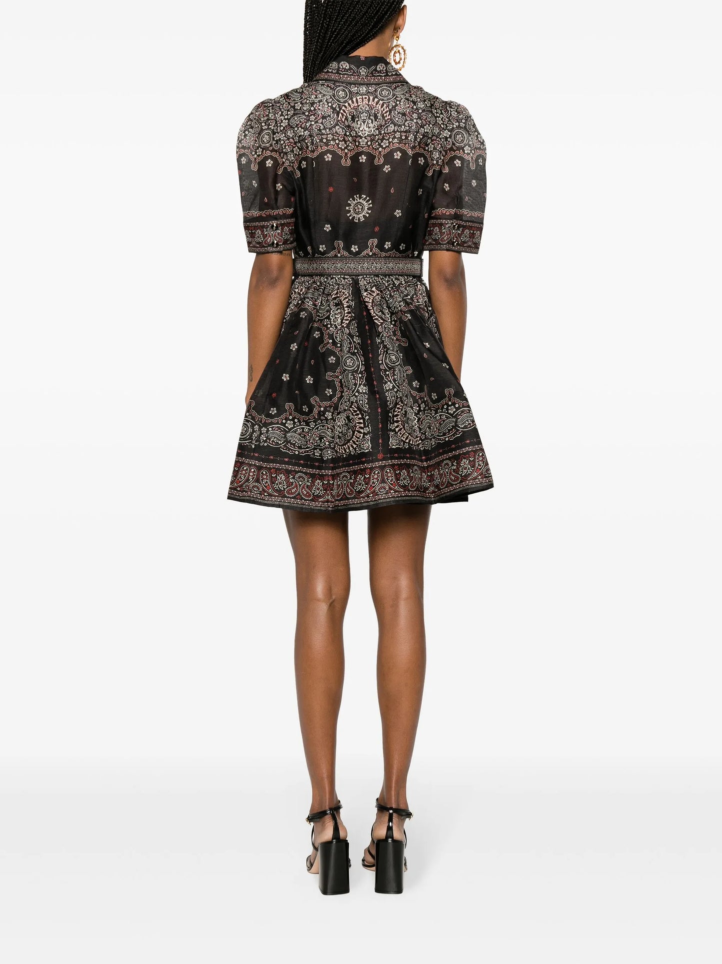 Matchmaker bandana-print mini dress