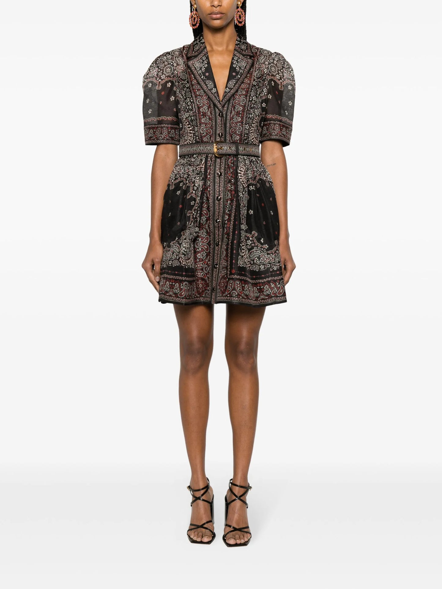 Matchmaker bandana-print mini dress