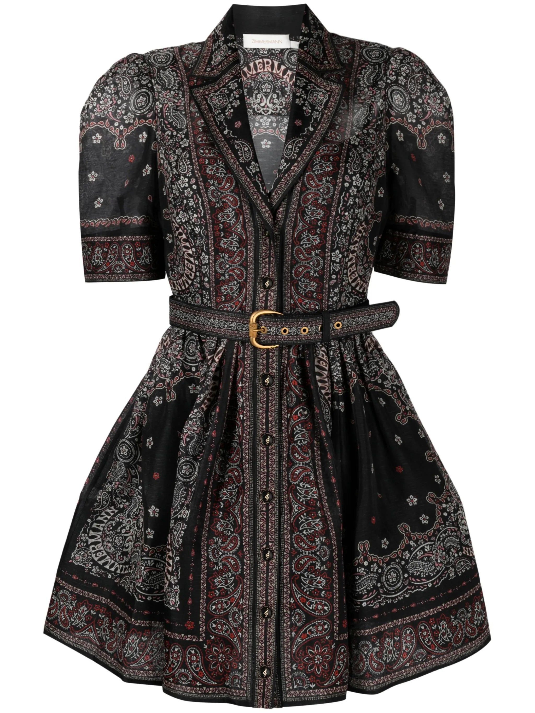 Matchmaker bandana-print mini dress