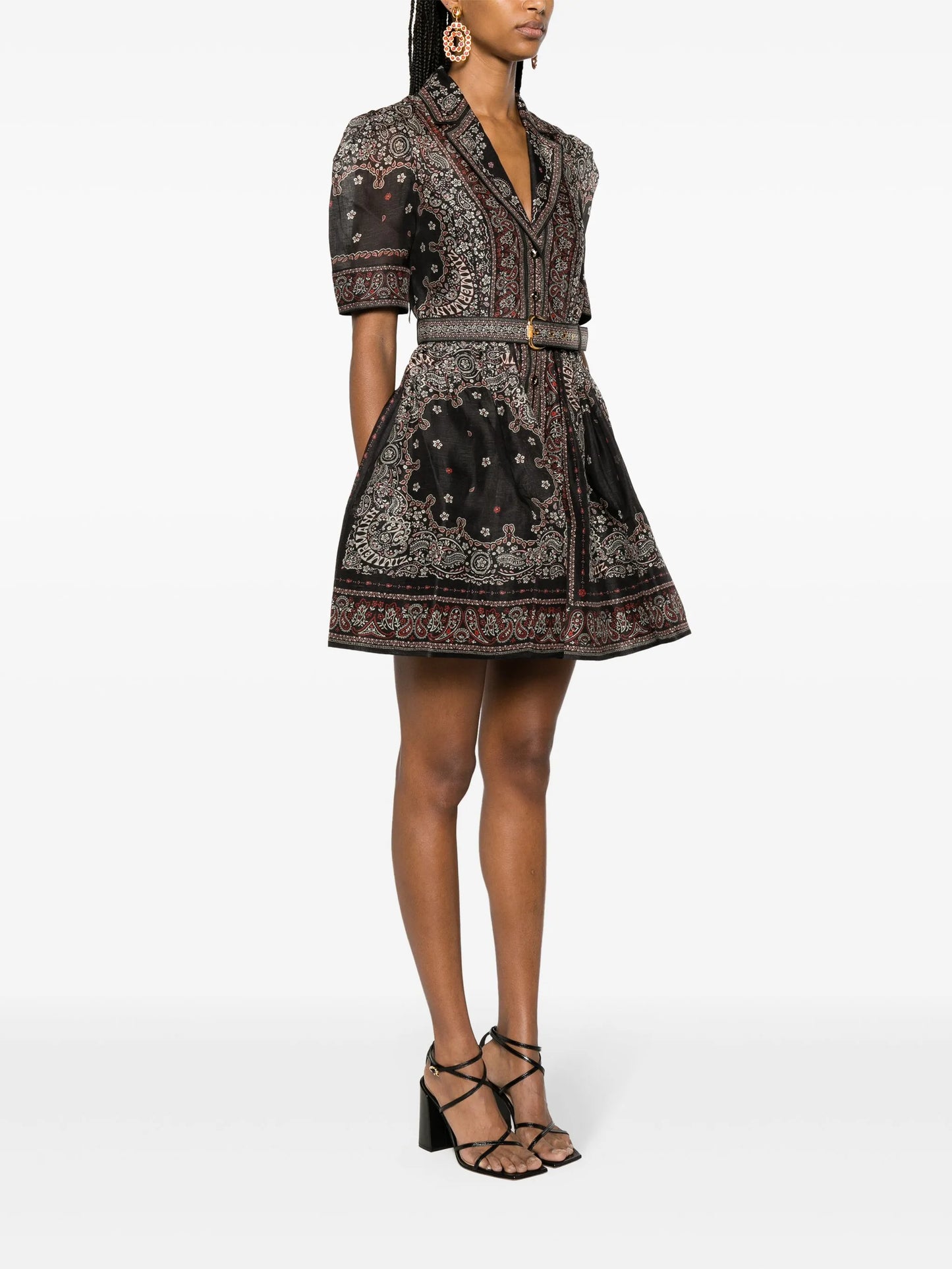 Matchmaker bandana-print mini dress