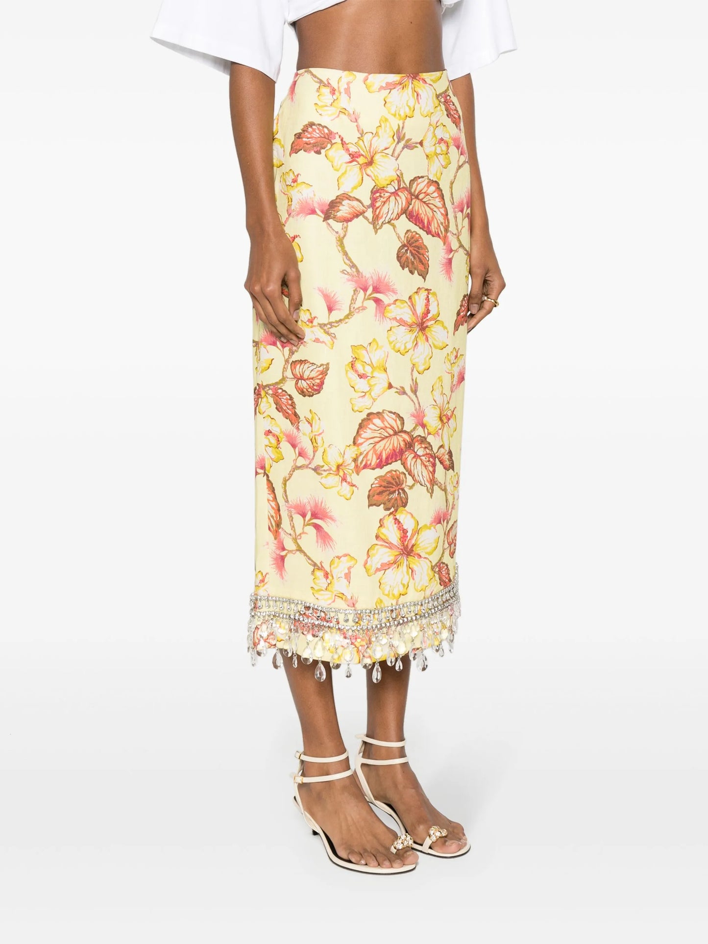 Matchmaker Diamante midi skirt