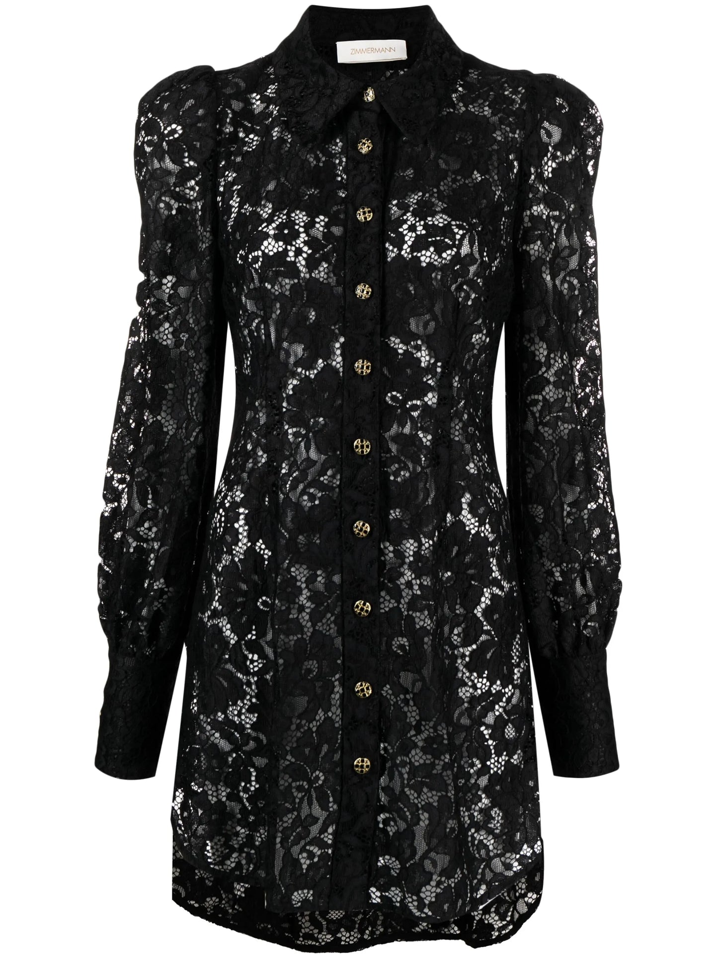 Matchmaker Lace Tunic Black