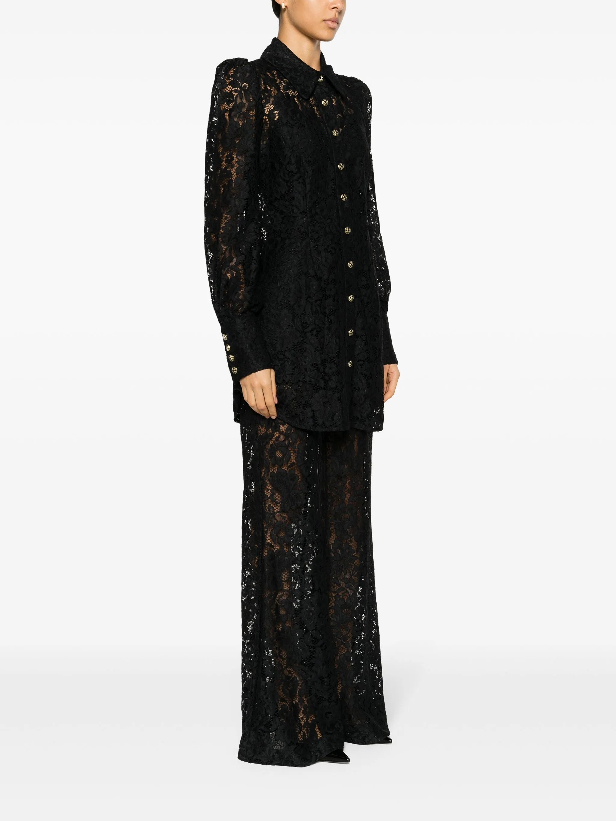 Matchmaker Lace Tunic Black