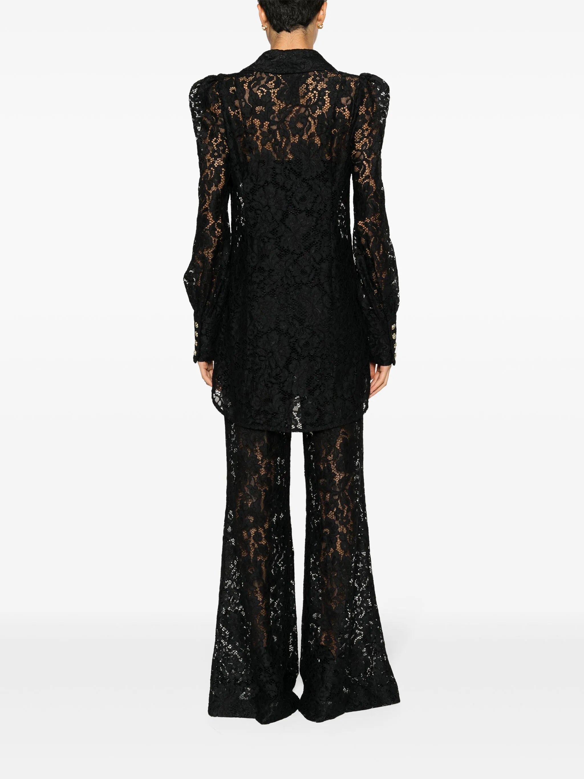 Matchmaker Lace Tunic Black