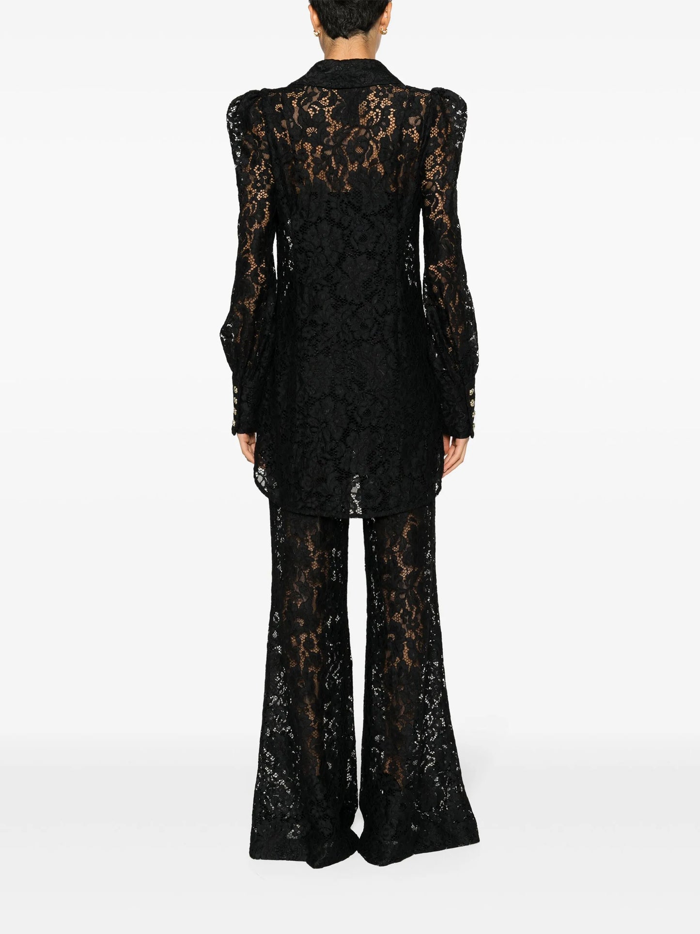 Matchmaker Lace Tunic Black