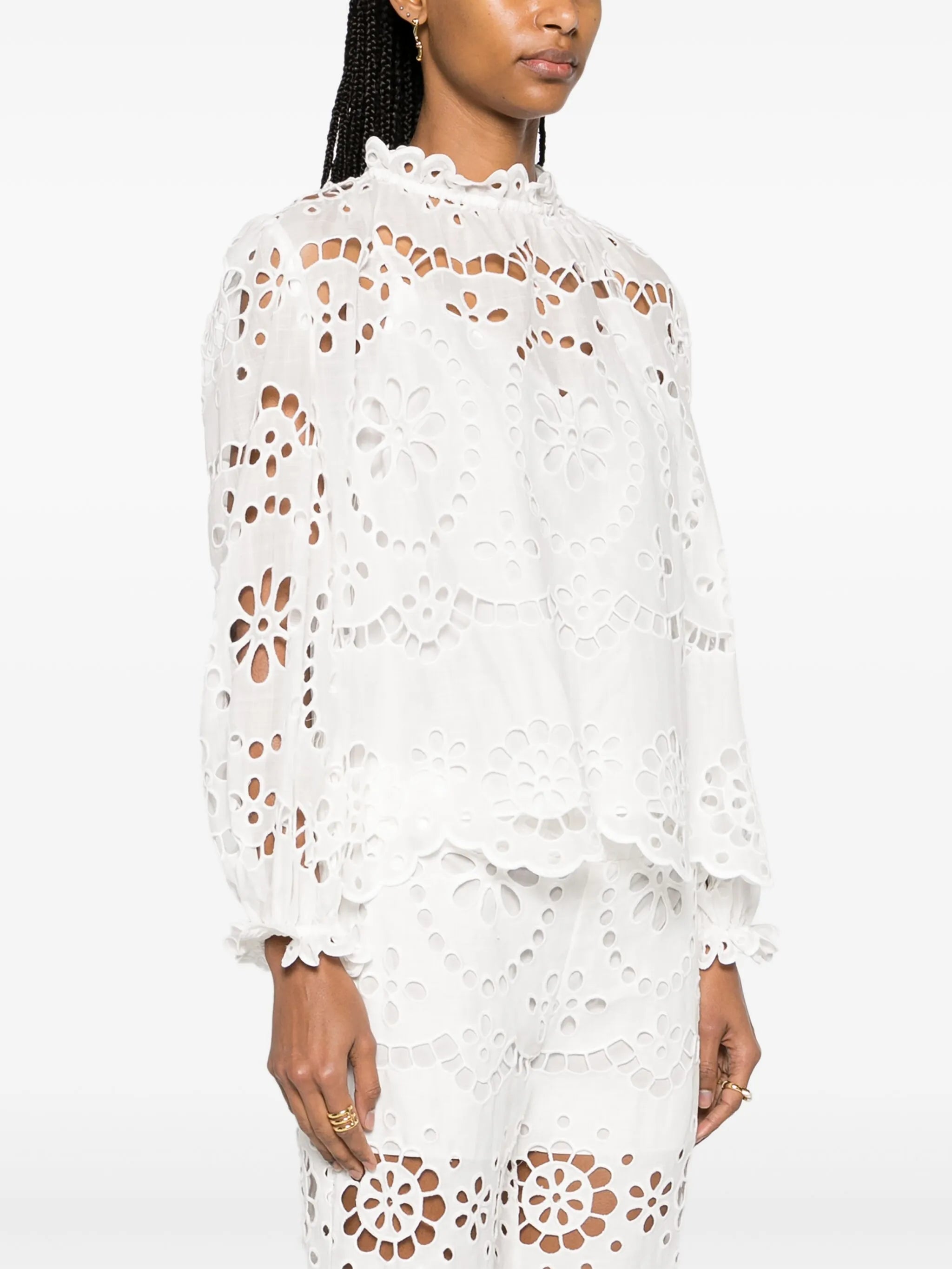 Lexi broderie-anglaise blouse